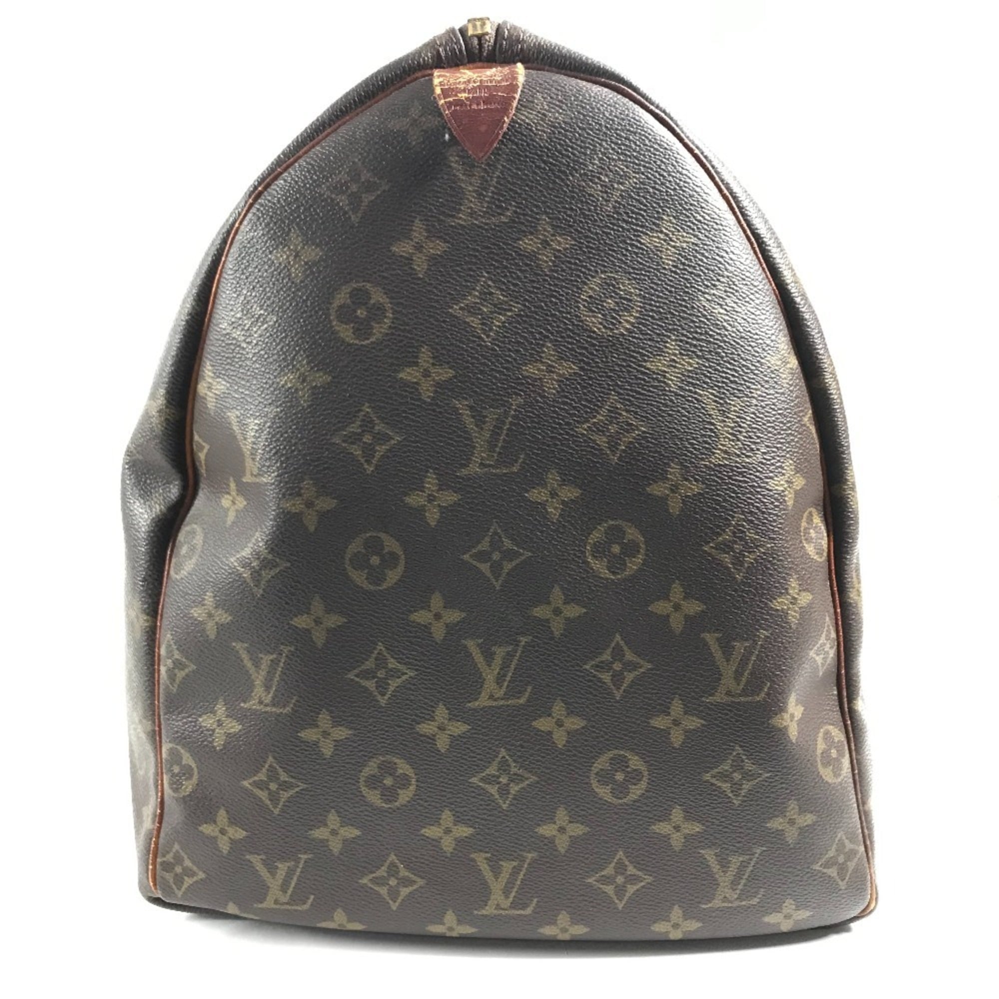 Louis Vuitton Brown Monogram Boston Bag Handbag (Pre-Owned)