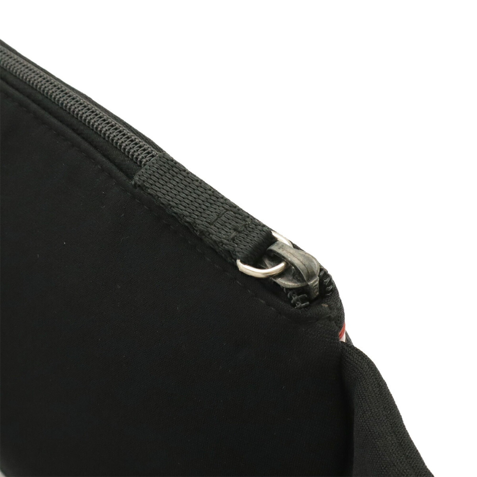 Prada Black Nero Mesh Neoprene Fanny Pack Sling Bag (Pre-Owned)