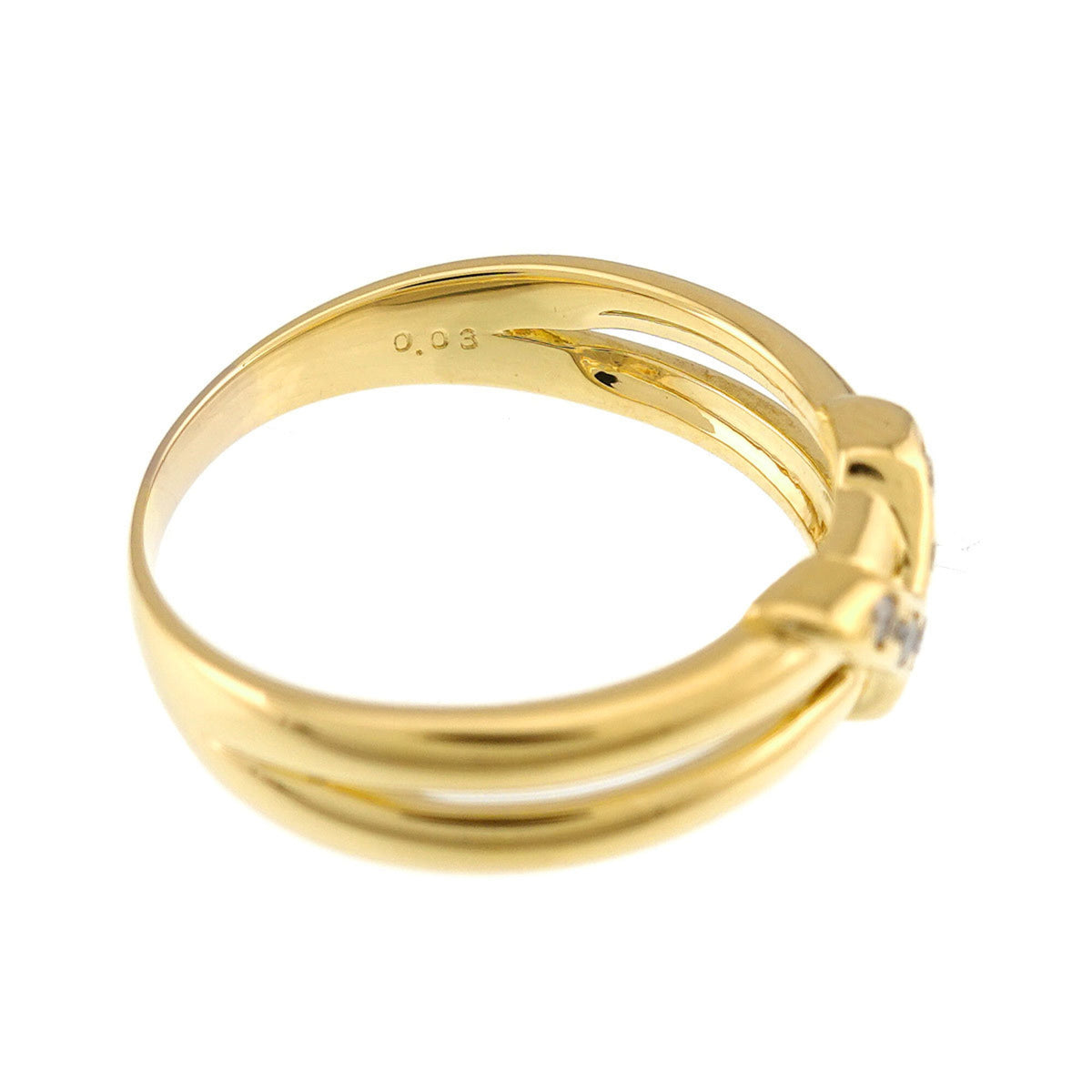 Christian Dior Yellow Gold (18K) Band Ring (Pre-Owned)