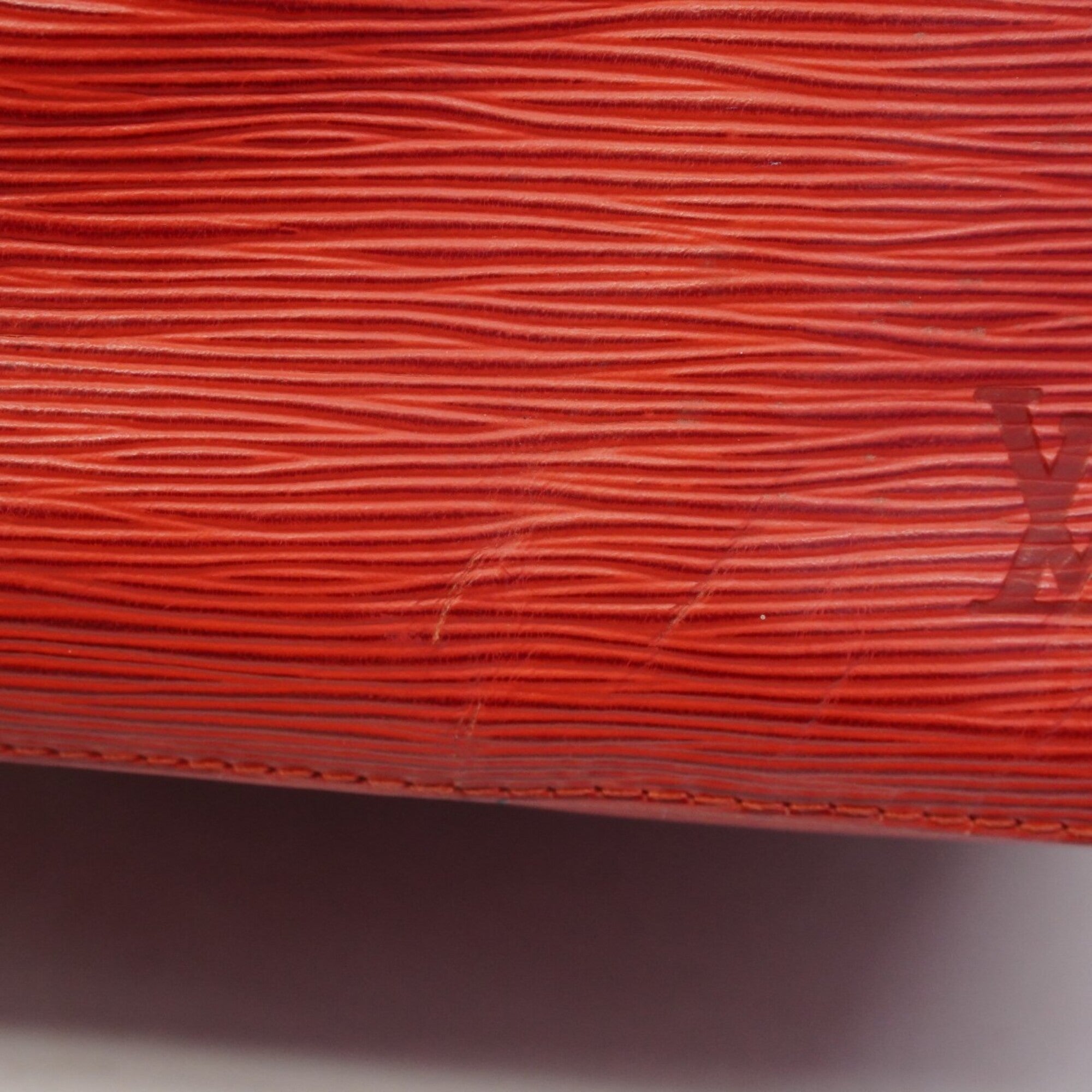 Louis Vuitton Castilian Red Shoulder Bag (Pre-Owned)