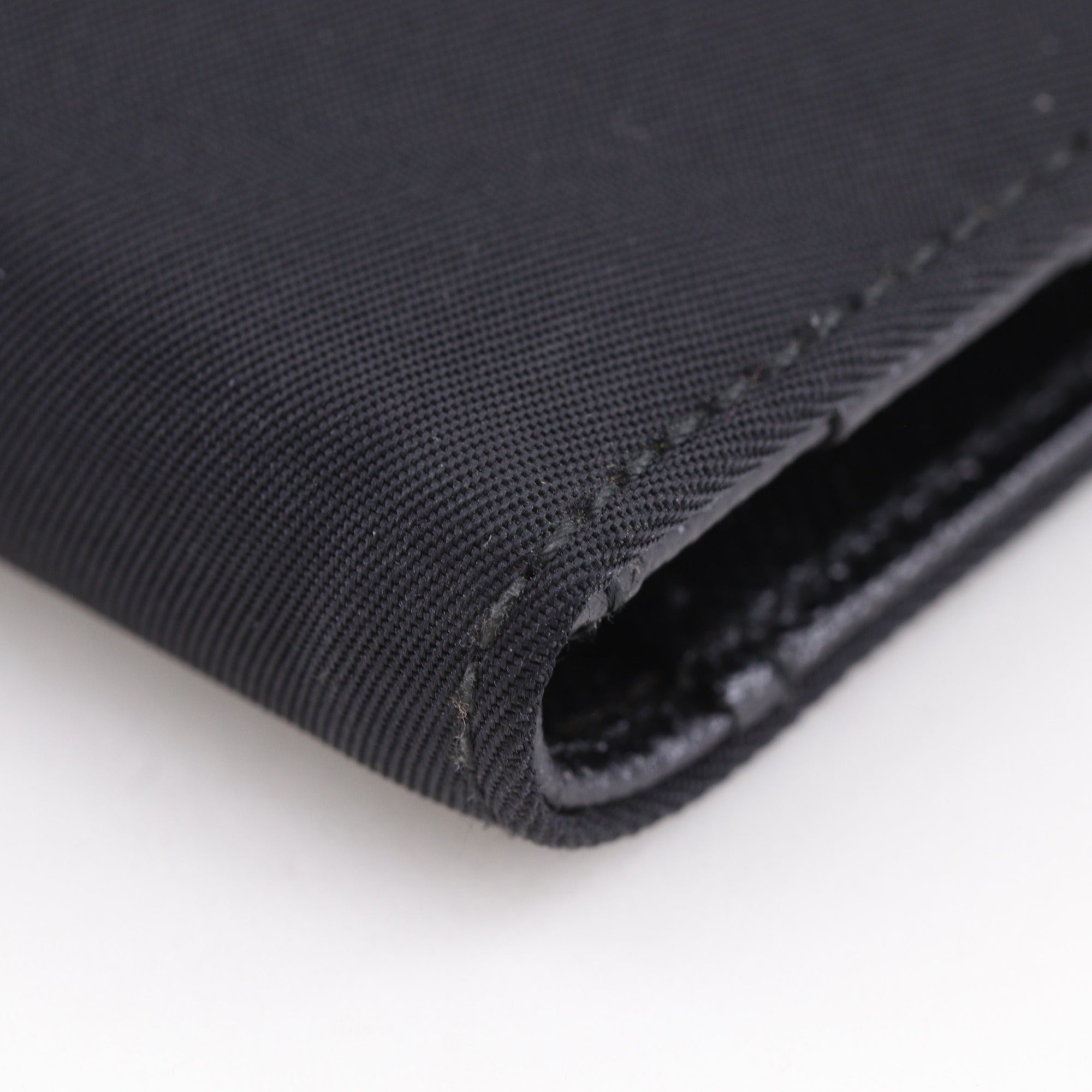 Prada Black Nylon Wallet (Tri-Fold) (Pre-Owned)