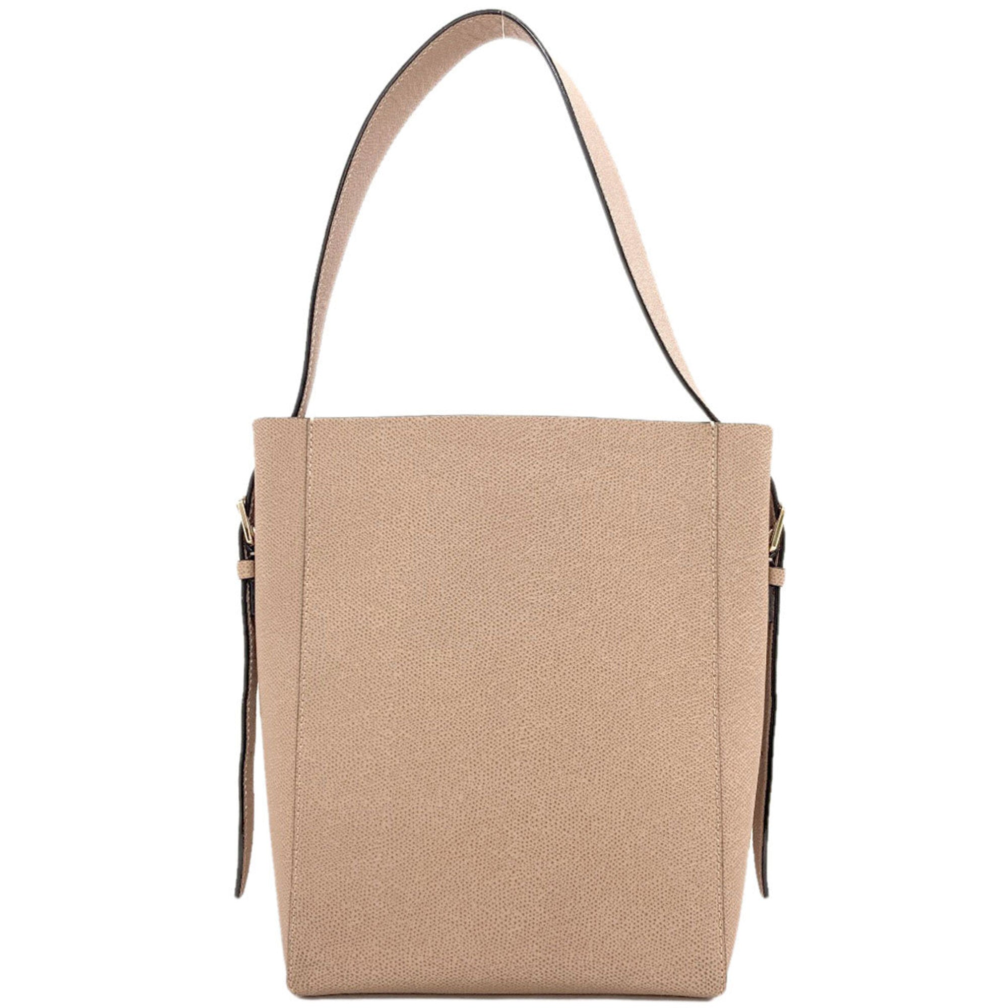Valextra Brown Leather Shoulder Bag (Pre-Owned)
