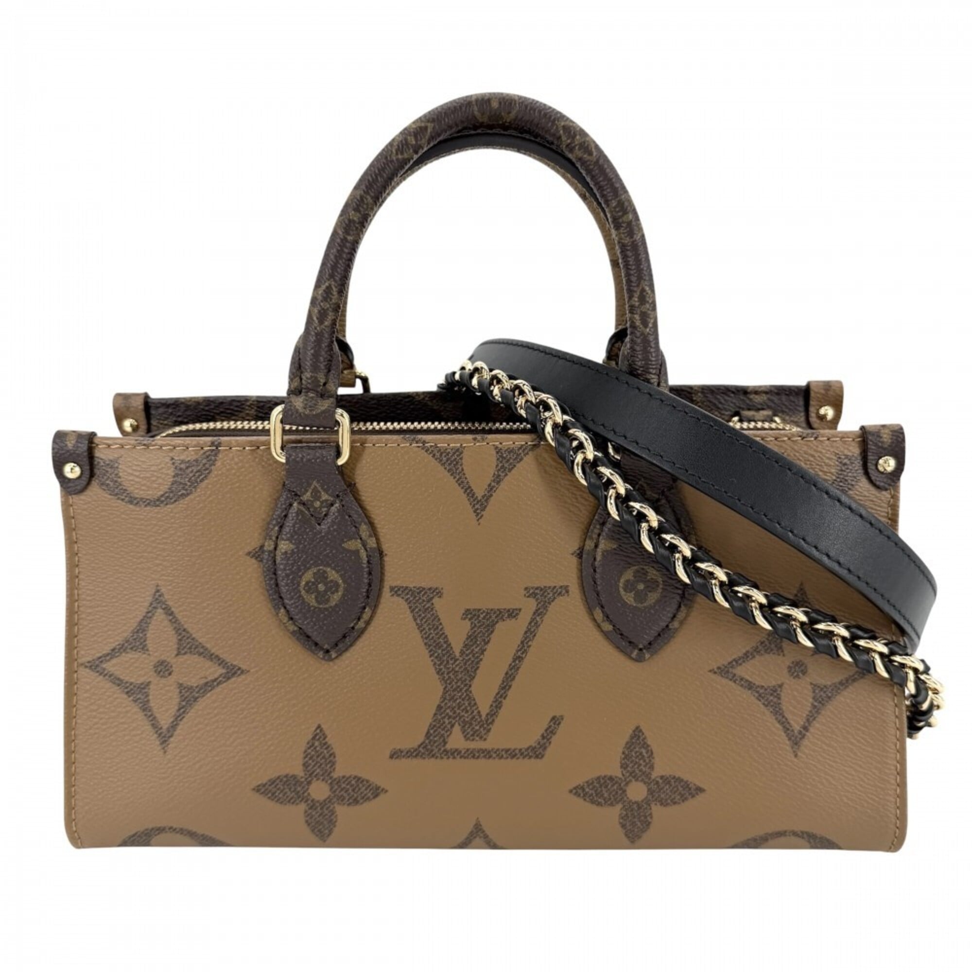 Louis Vuitton Brown Monogram Monogram Reverse Monogram Reverse Monogram Handbag Shoulder Bag (Pre-Owned)