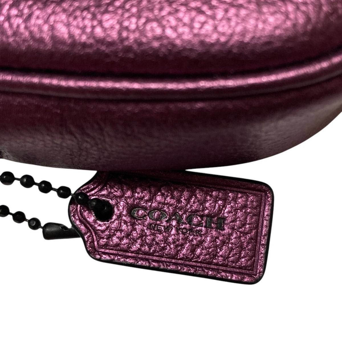 Coach Purple Shoulder Bag (Pre-Owned)