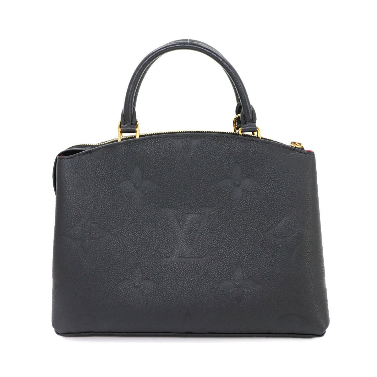 Louis Vuitton Monogram Noir Monogram Empreinte Leather Handbag (Pre-Owned)