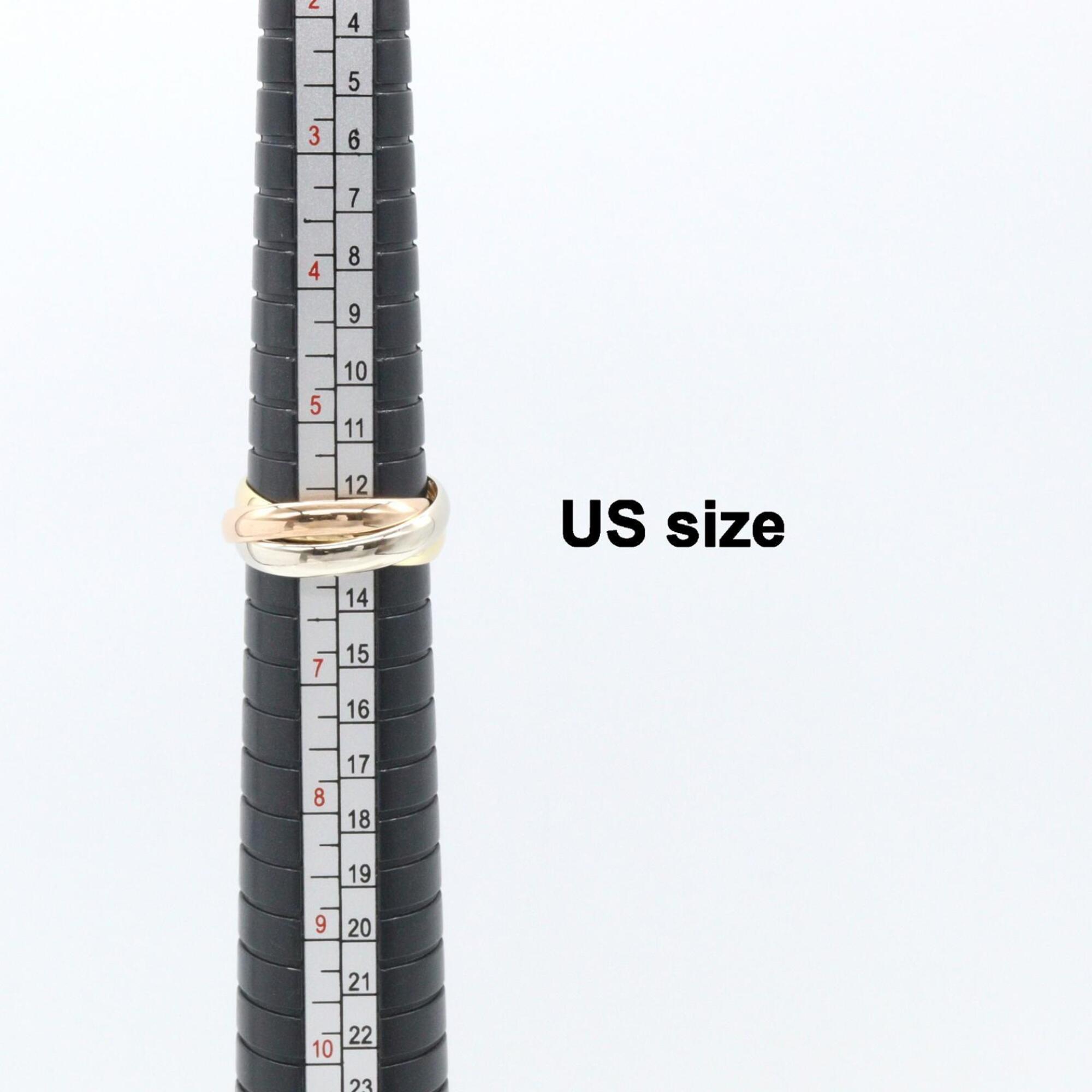 Cartier Gold Silver Yellow Gold (18K) Pink Gold (18K) White Gold (18K) Band Ring (Pre-Owned)