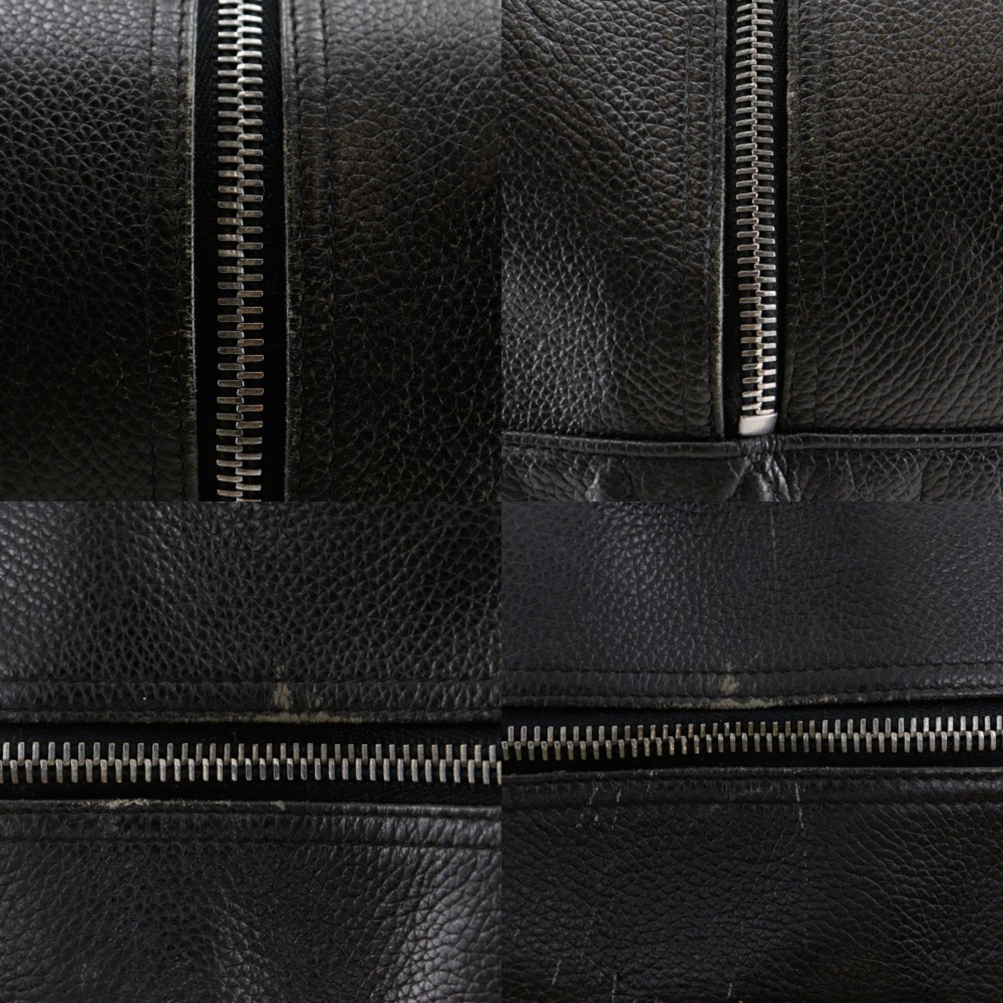 Chanel Black Leather Boston Bag (Pre-Owned)