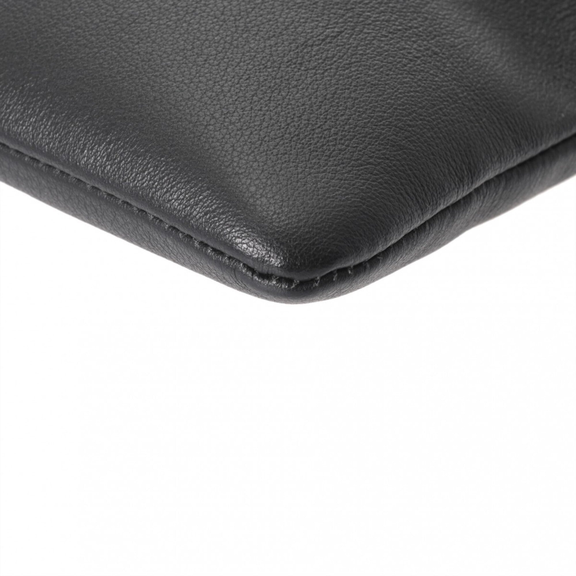 Balenciaga Black Leather Pouch (Pre-Owned)