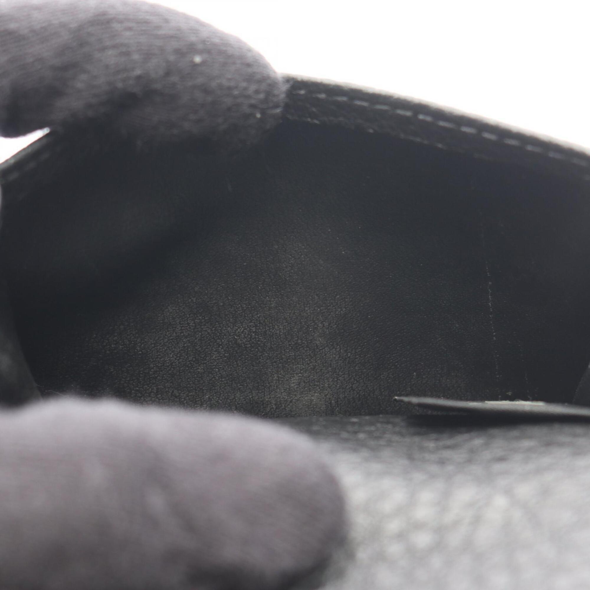 Fendi Black Leather Wallet (Tri-Fold) (Pre-Owned)
