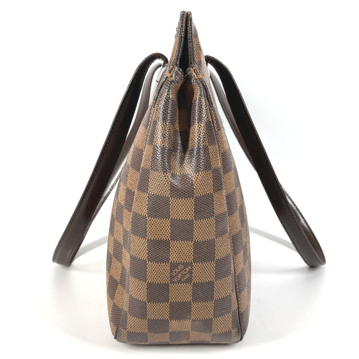 Louis Vuitton Brown Damier Canvas Shoulder Bag Tote Bag (Pre-Owned)