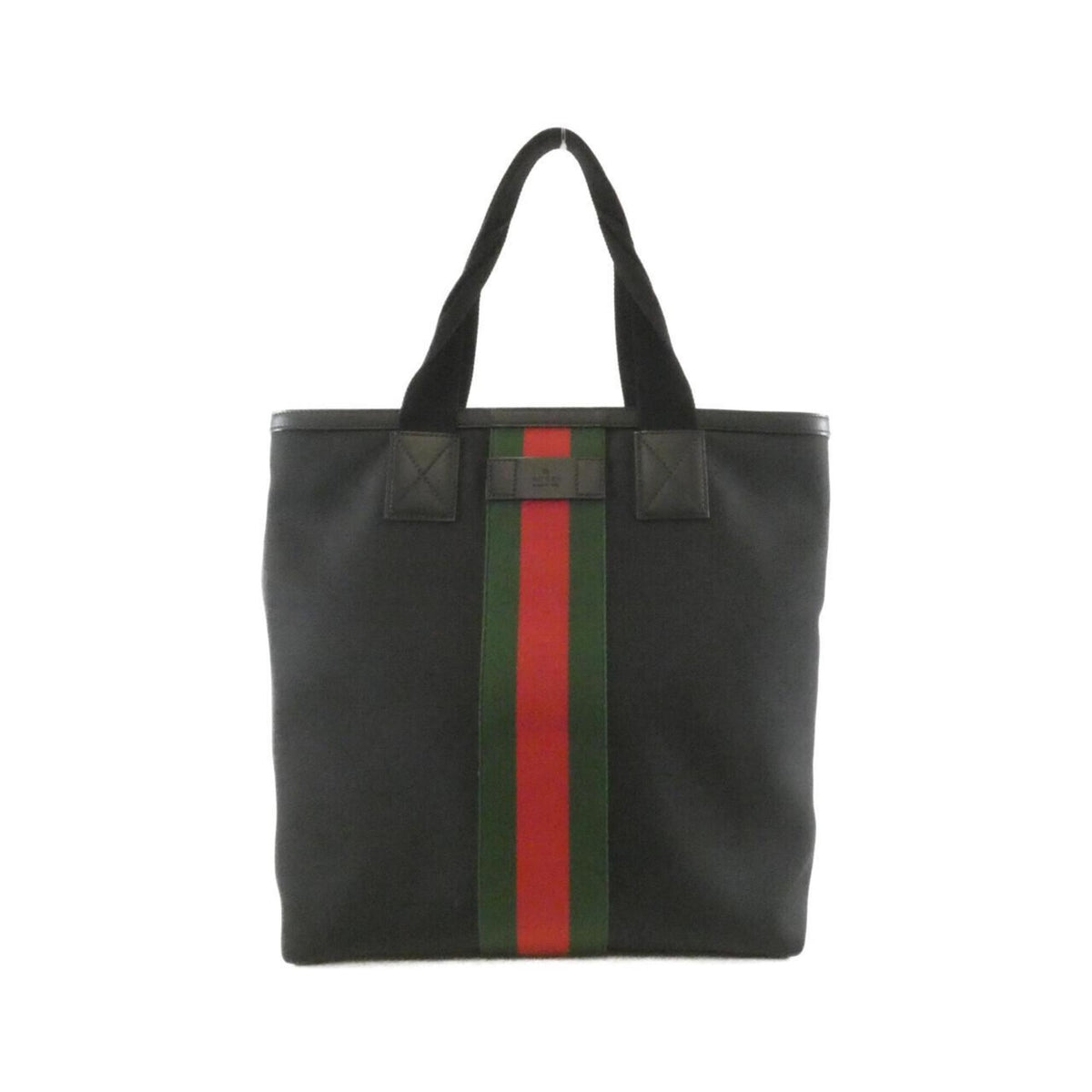 Gucci Black Canvas Handbag (Pre-Owned)