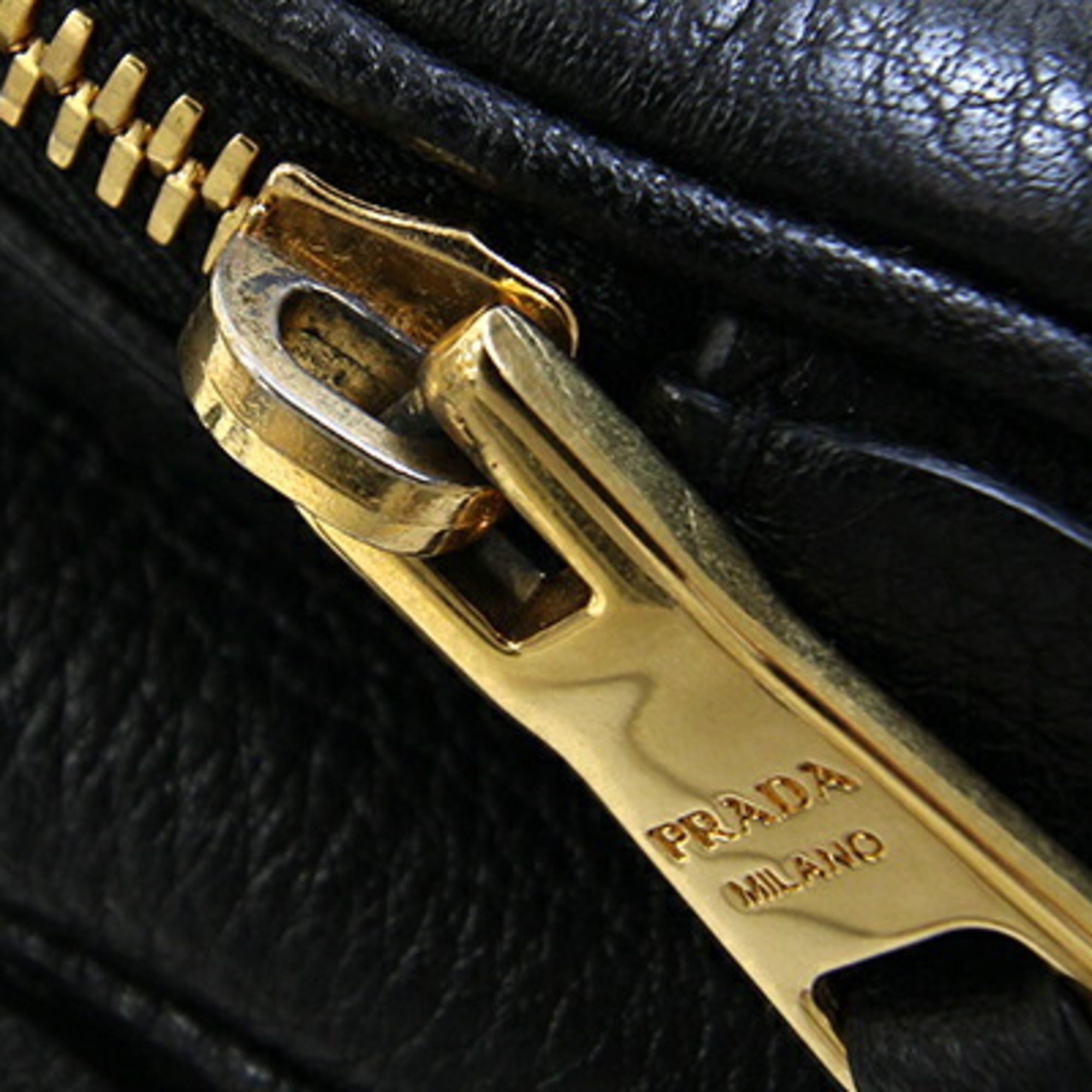Prada Black Nero Leather Backpack (Pre-Owned)