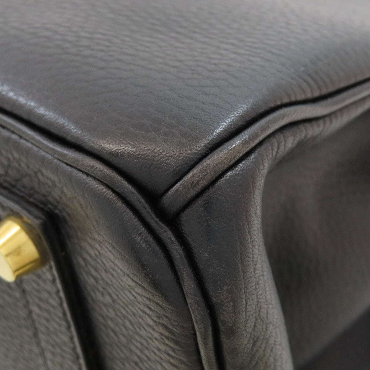 Hermes Black Ardennes Leather Handbag (Pre-Owned)