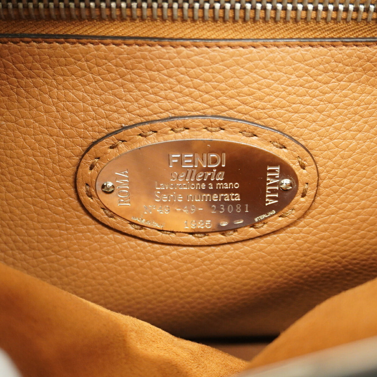 Fendi Black Leather Handbag (Pre-Owned)
