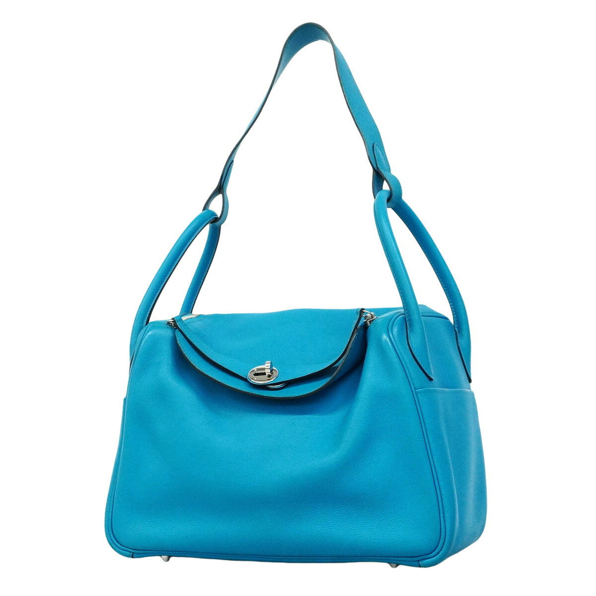 Hermes Blue Handbag (Pre-Owned)