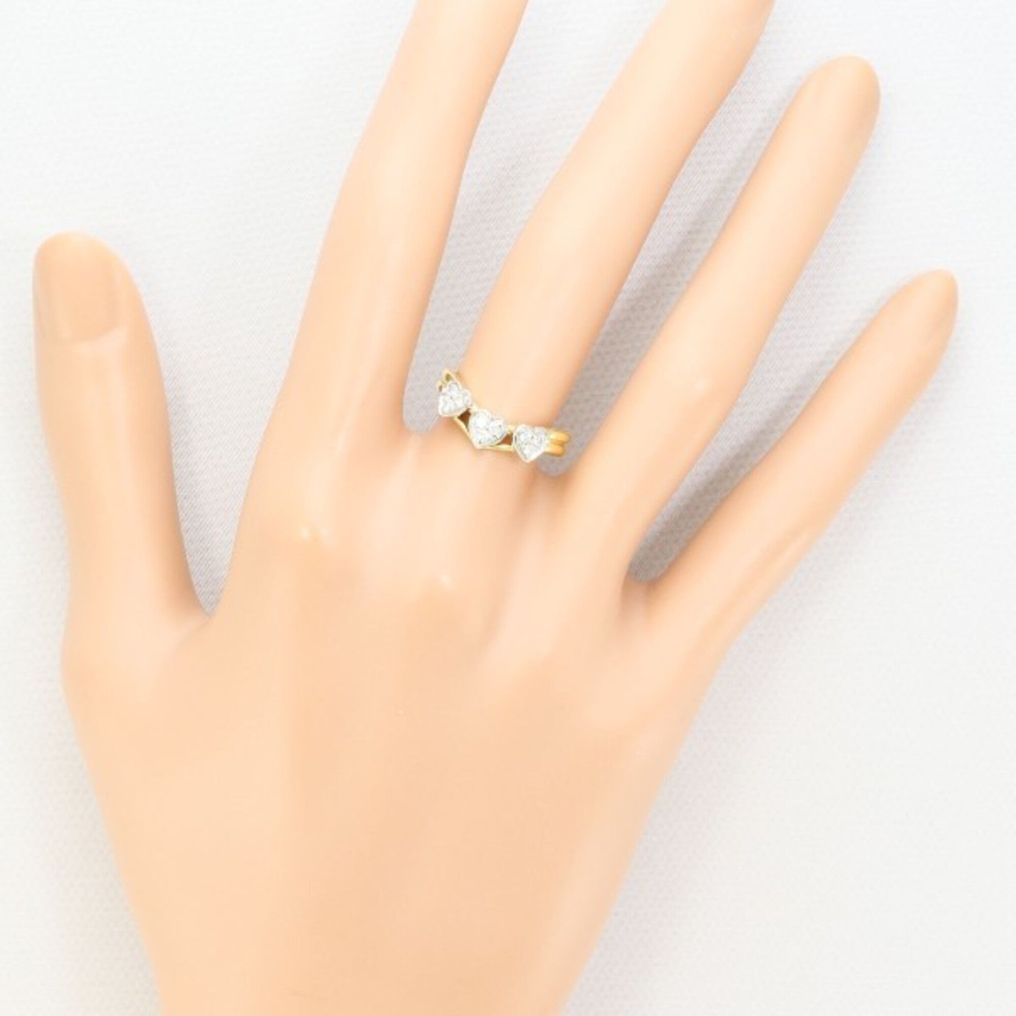 Unbranded Platinum Yellow Gold Yellow Gold (18K) Platinum 900 Band Ring (Pre-Owned)