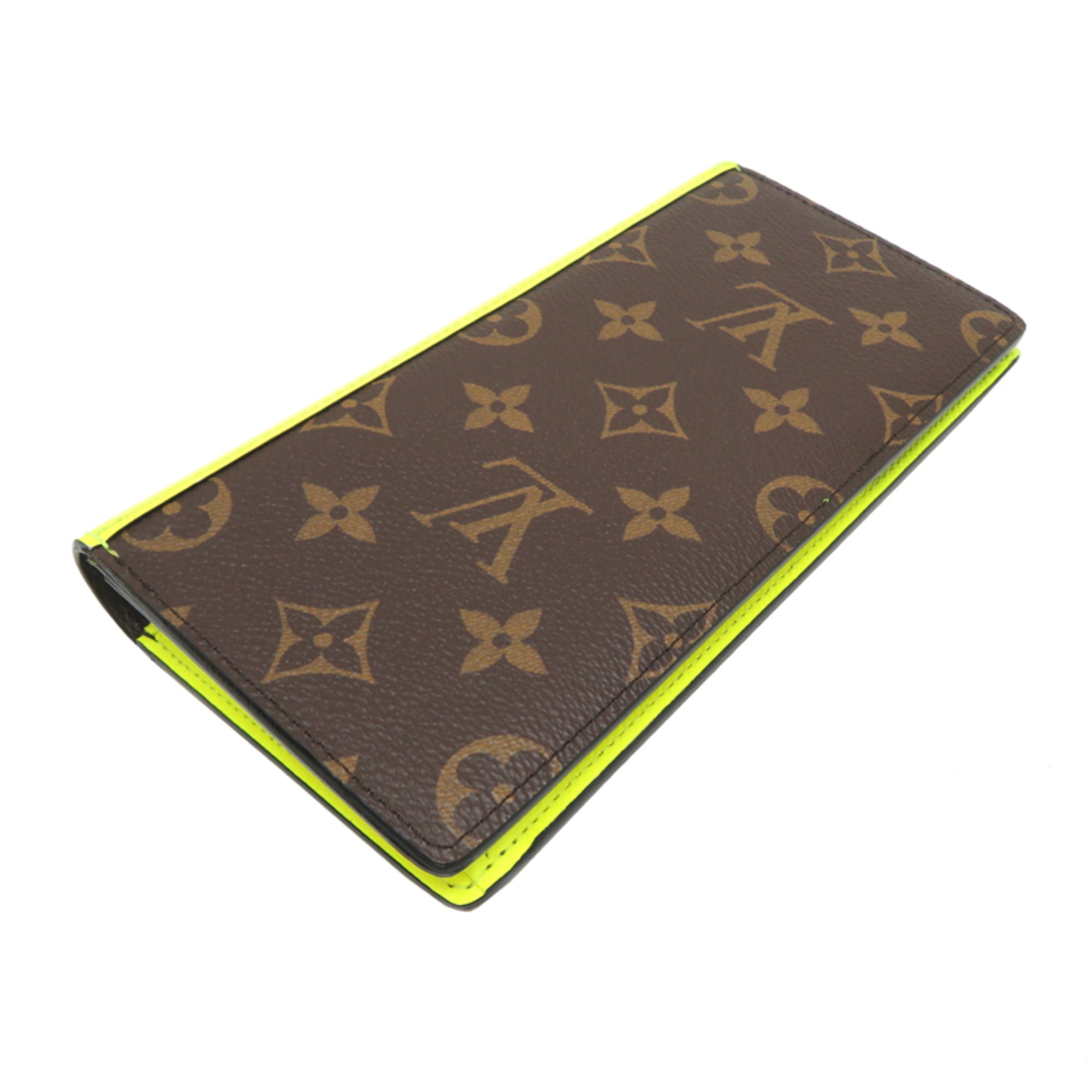 Louis Vuitton Yellow Long Wallet (Bi-Fold) (Pre-Owned)