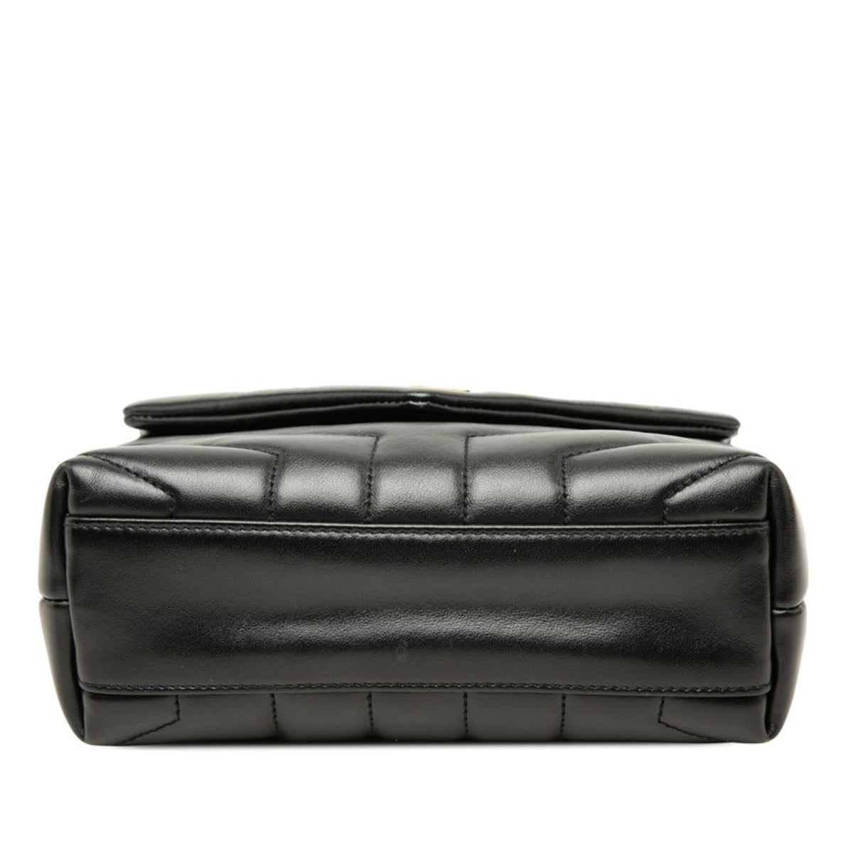 Saint Laurent Black Leather Shoulder Bag (Pre-Owned)