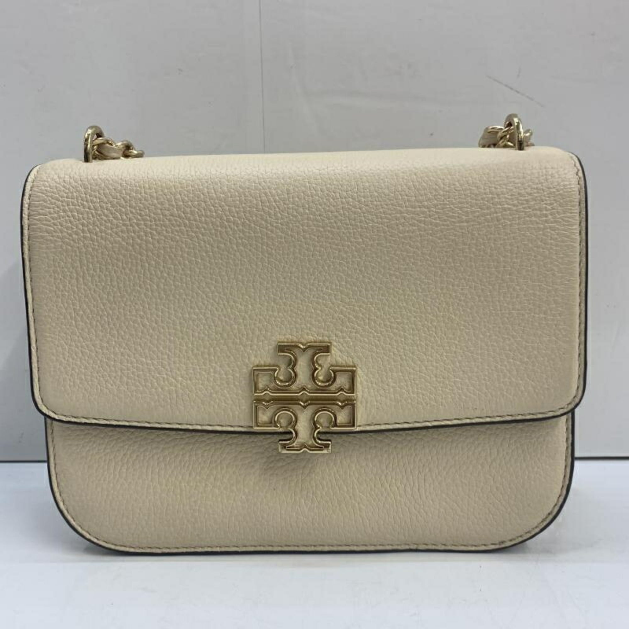 Tory Burch Ivory Shoulder Bag (Pre-Owned)