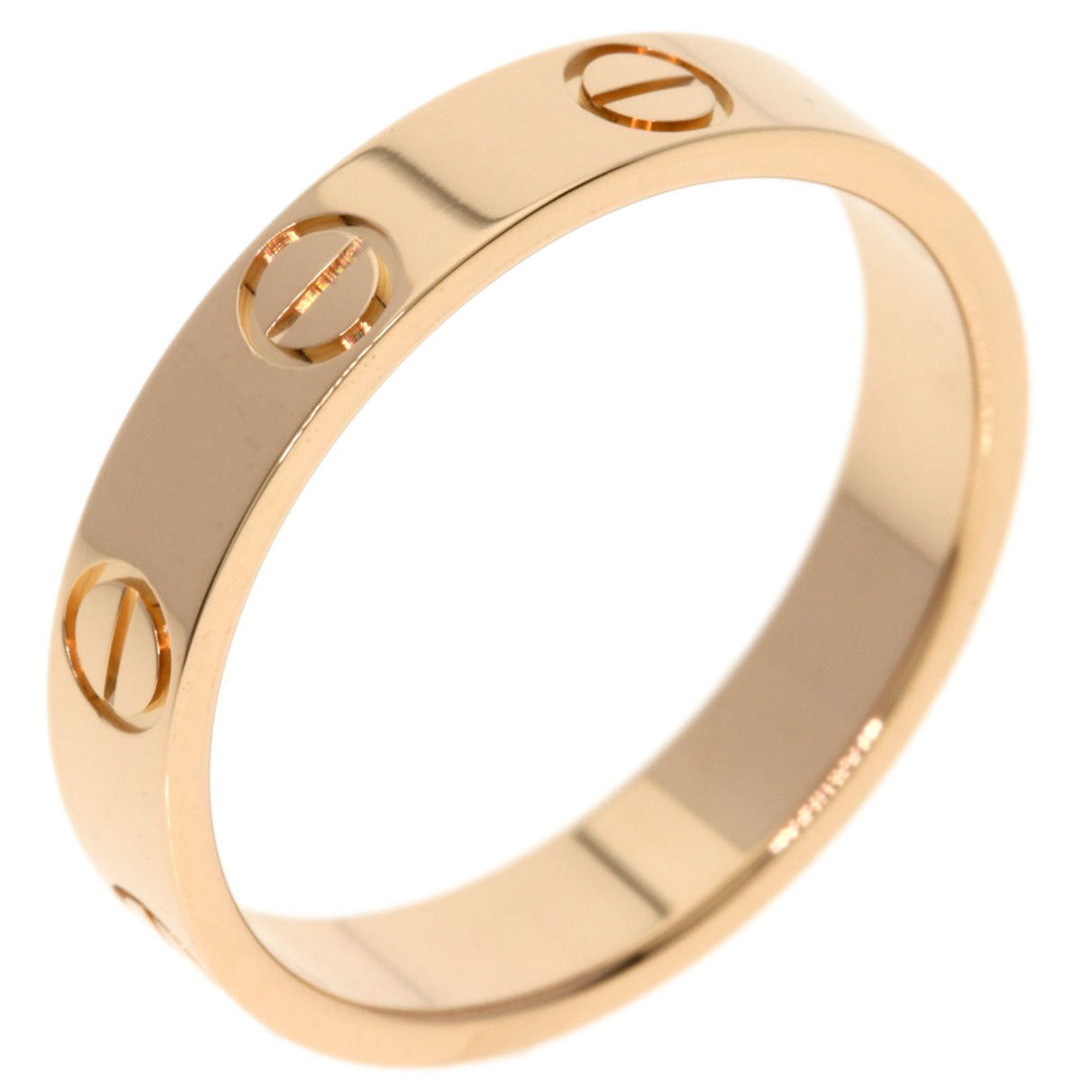 Cartier Pink Gold (18K) Band Ring (Pre-Owned)