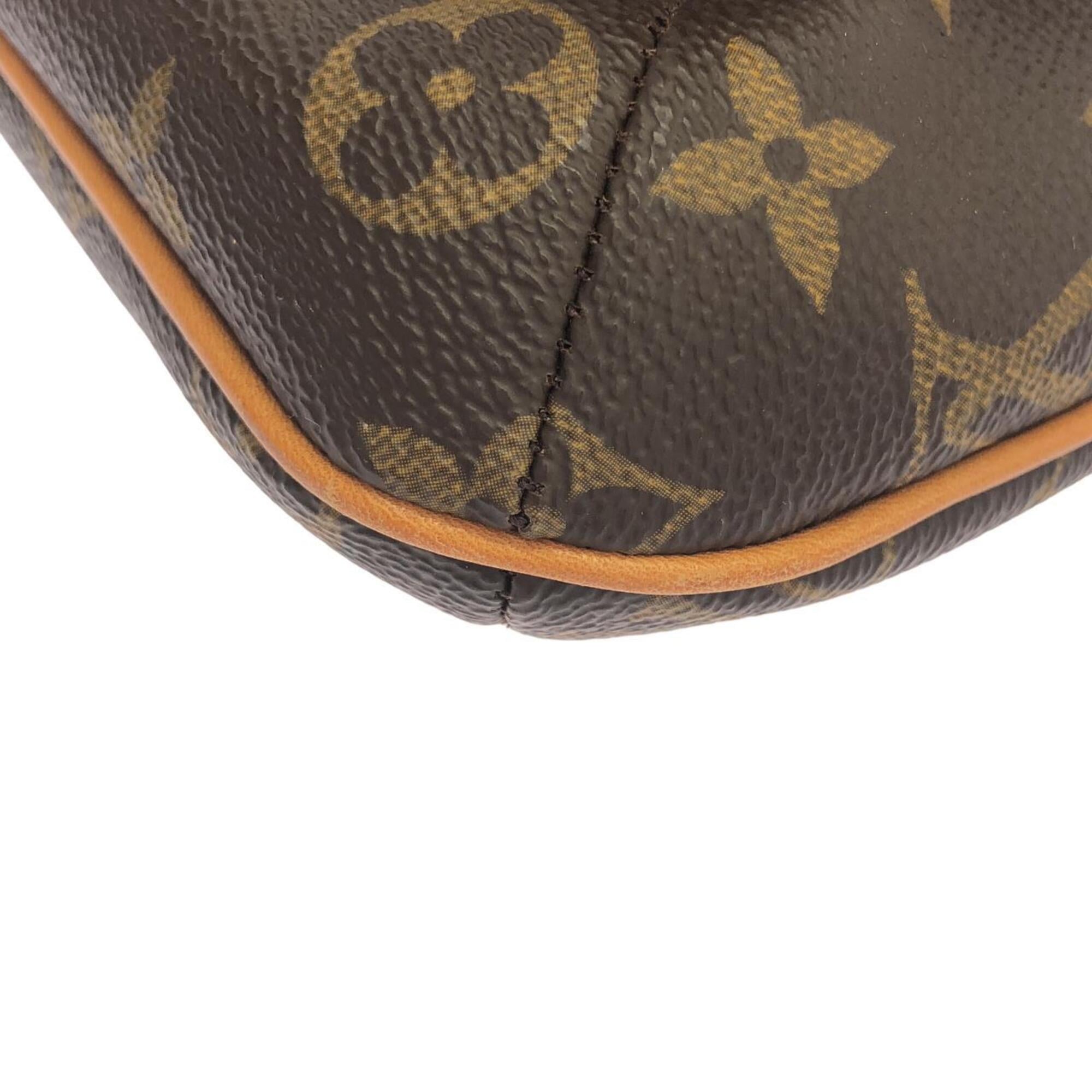Louis Vuitton Brown Coated Canvas Shoulder Bag (Pre-Owned)