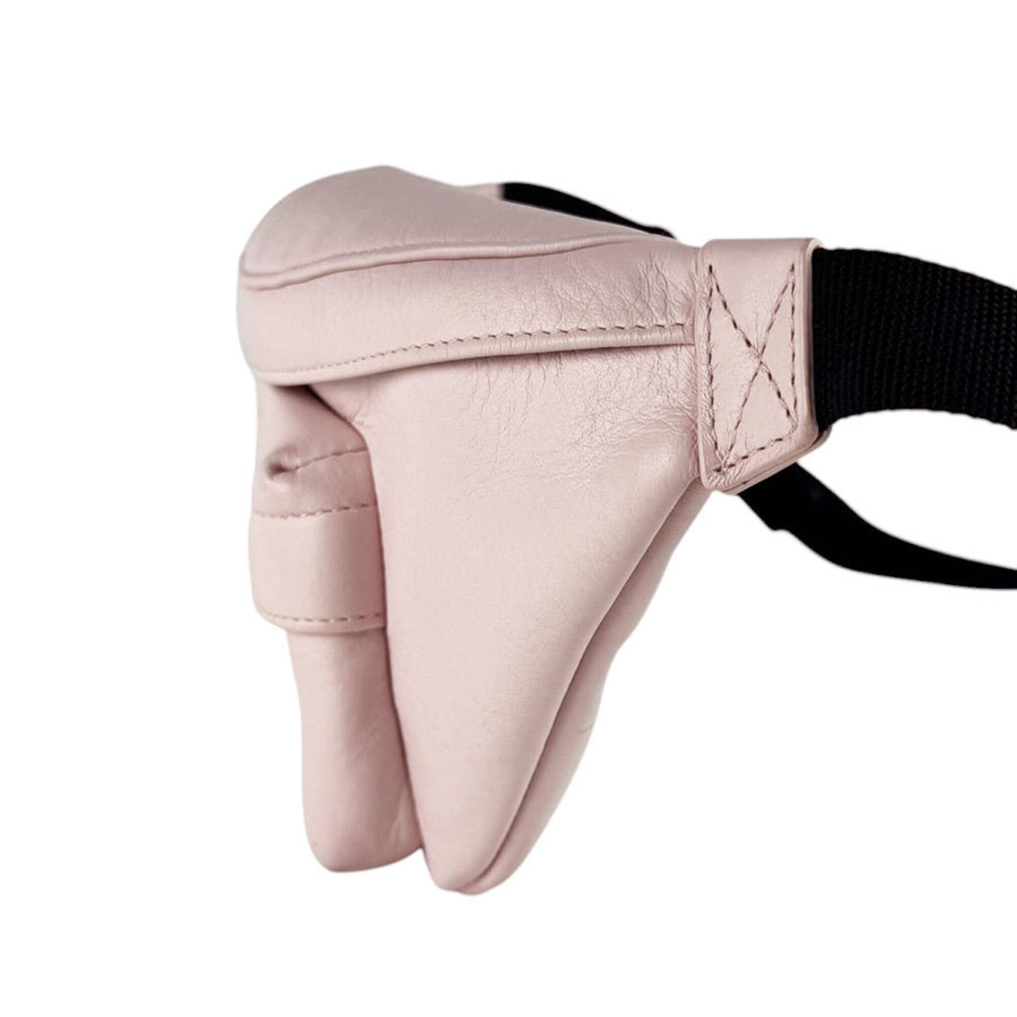 Balenciaga Black Light Pink Leather Sling Bag (Pre-Owned)