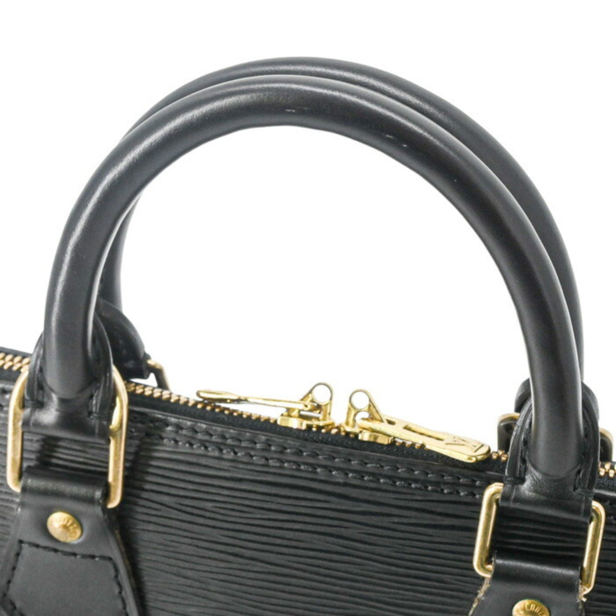 Louis Vuitton Black Epi Leather Handbag (Pre-Owned)