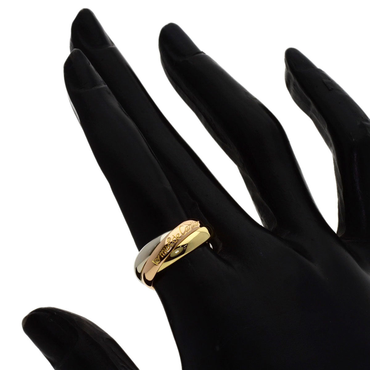 Cartier Yellow Gold (18K) Pink Gold (18K) White Gold (18K) Band Ring (Pre-Owned)