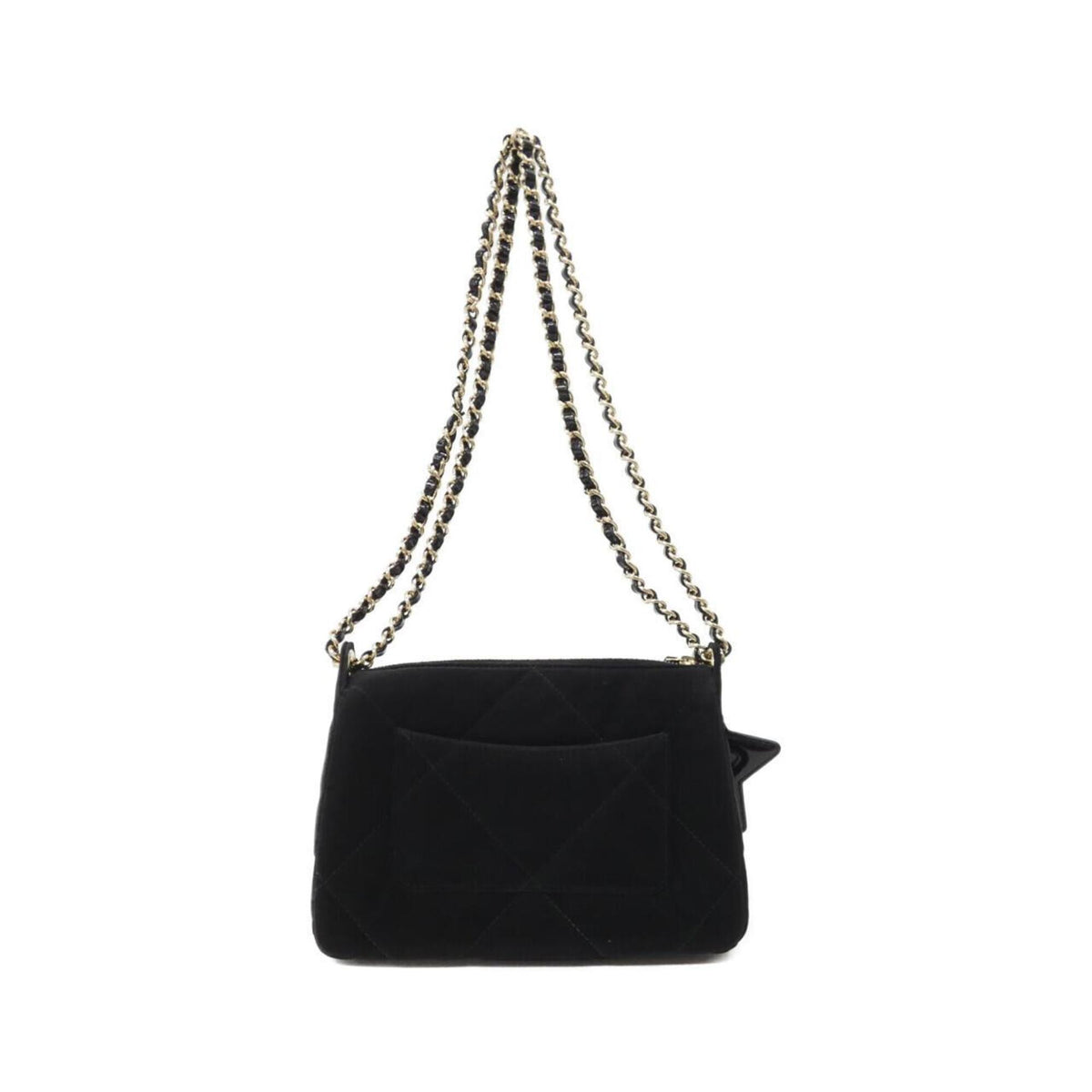 Chanel Black Handbag Shoulder Bag (Pre-Owned)