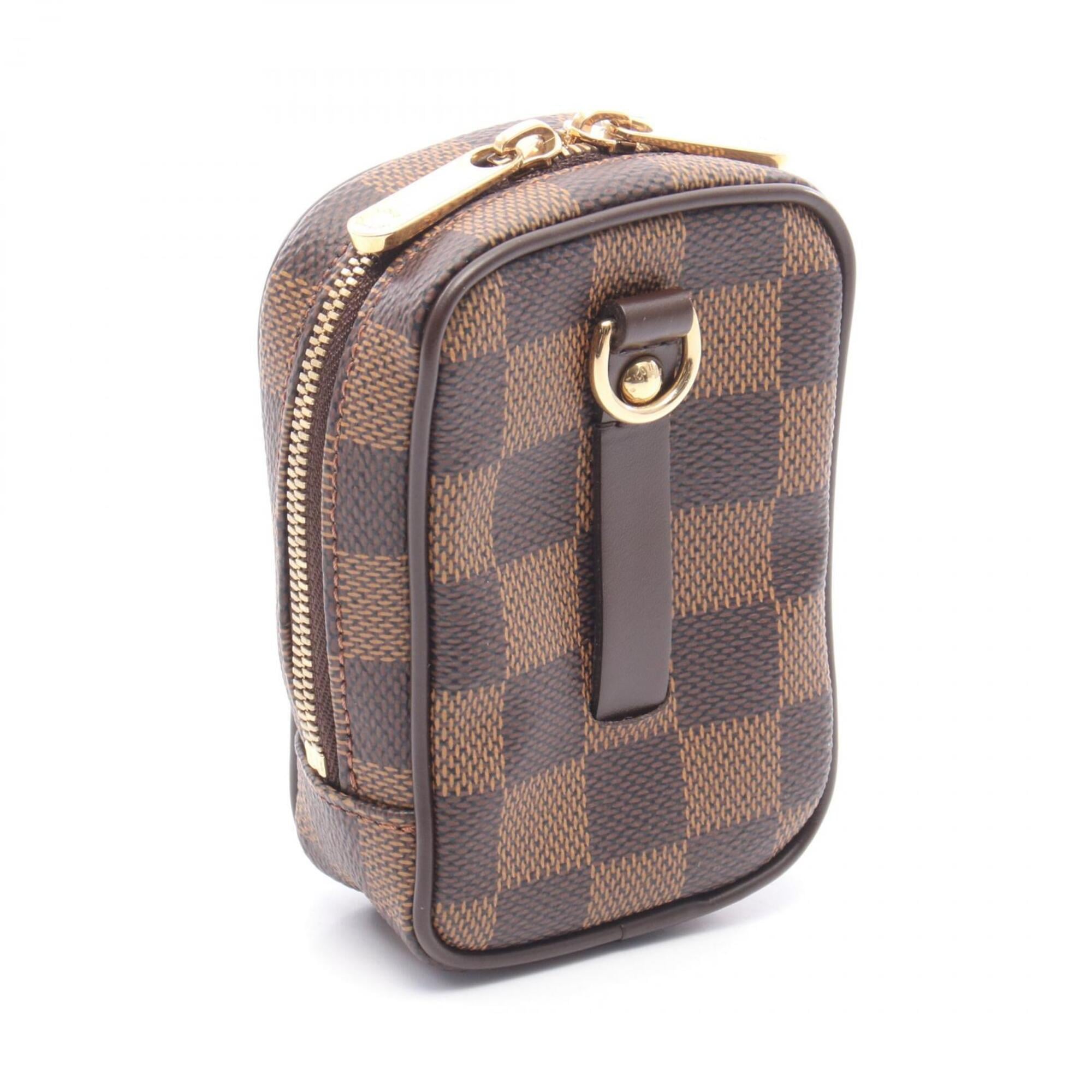 Louis Vuitton Brown Damier Canvas Pvc Leather Handbag (Pre-Owned)