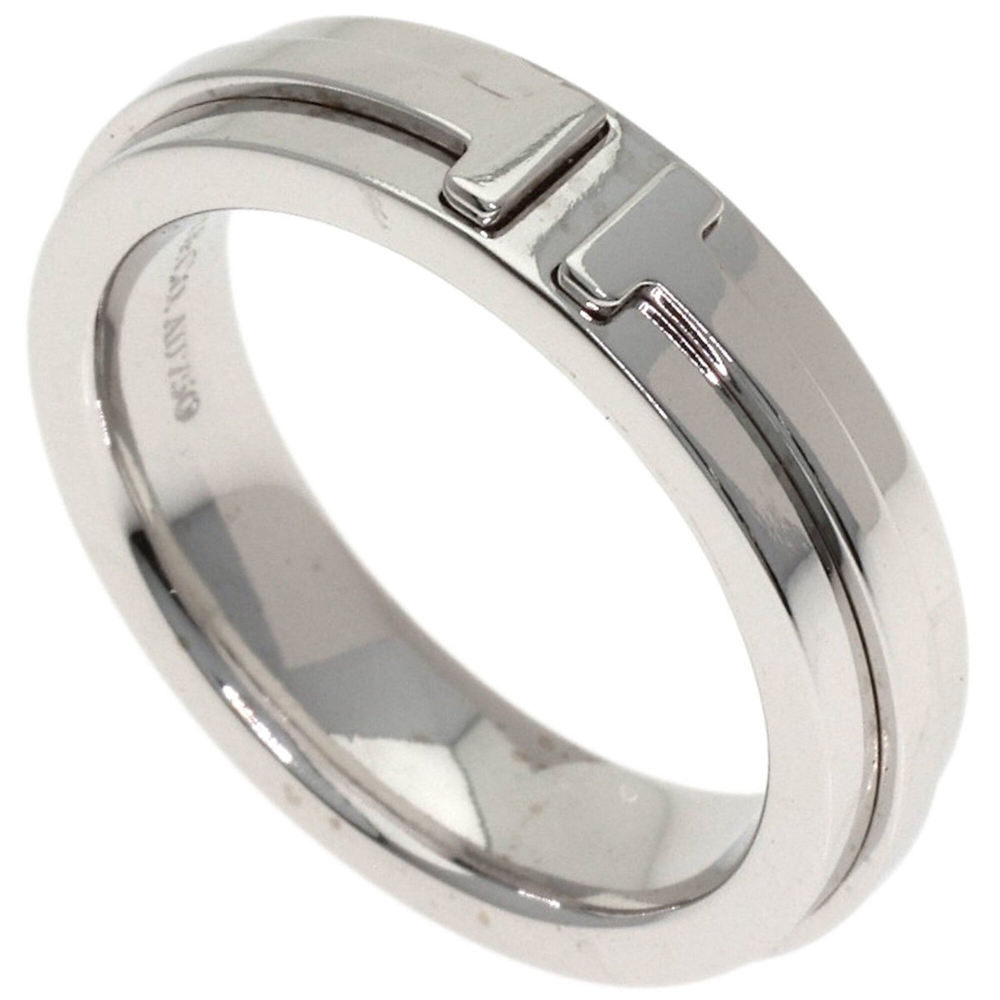 Tiffany White Gold White Gold (18K) Band Ring (Pre-Owned)