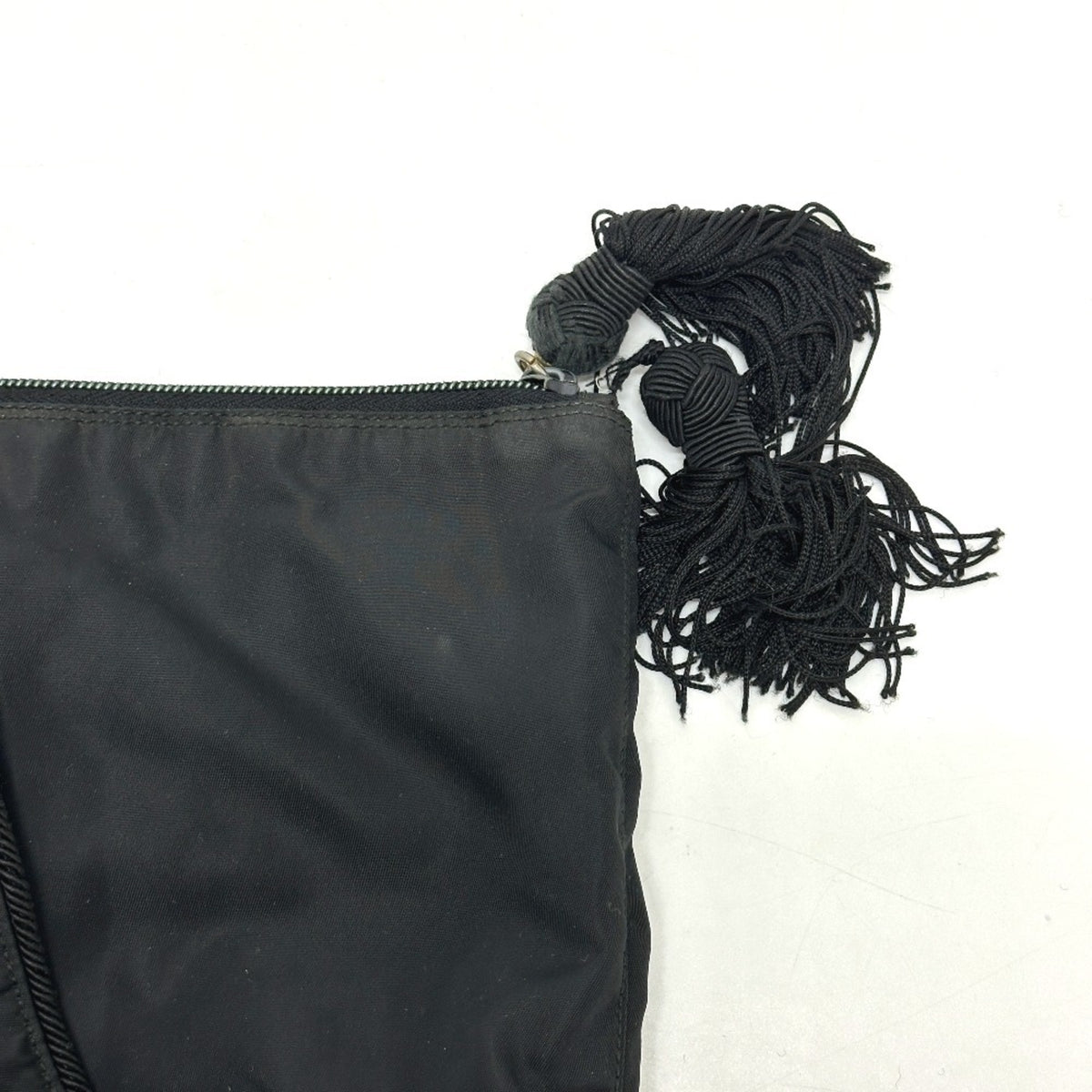 Prada Black Nylon Handbag Shoulder Bag Tote Bag (Pre-Owned)
