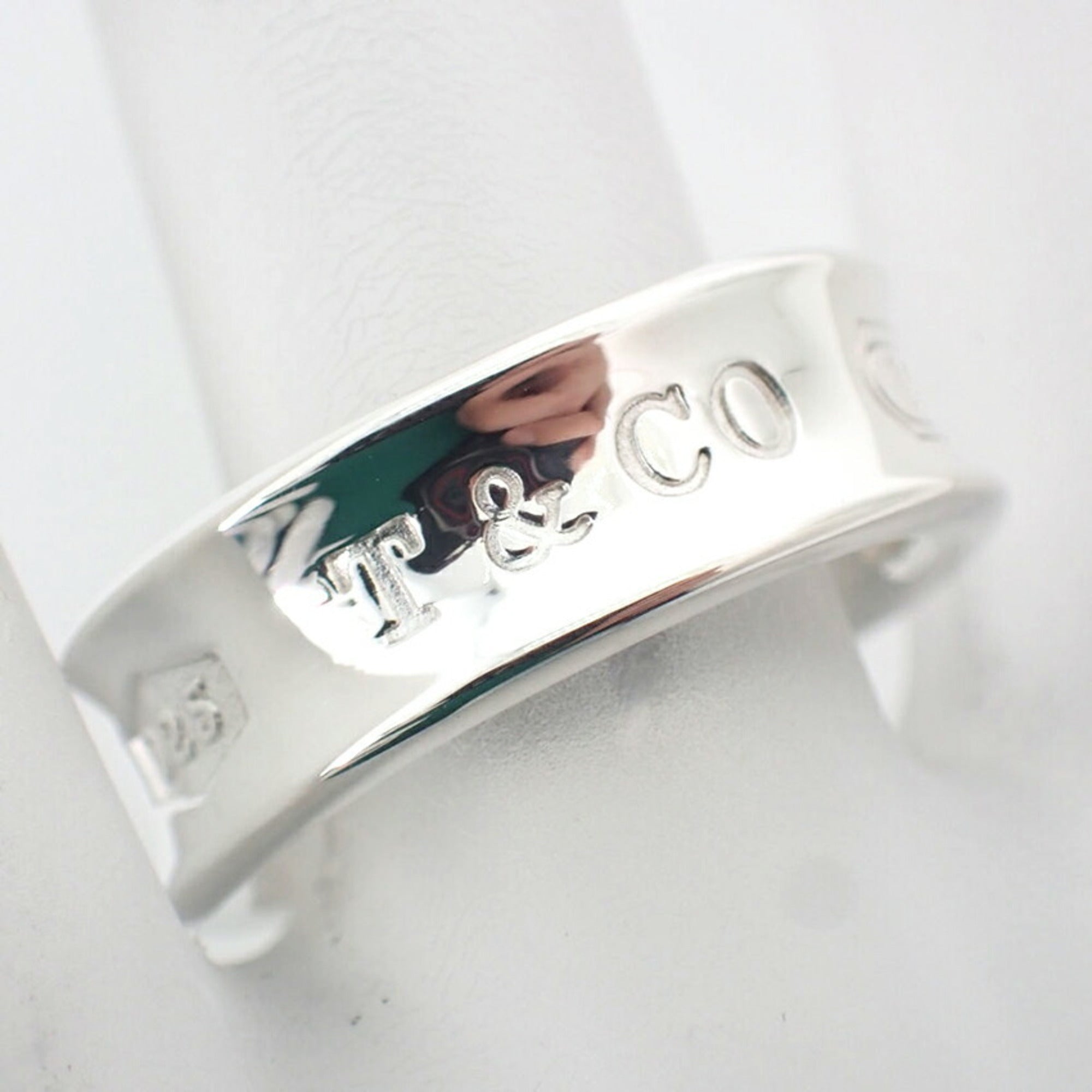 Tiffany Sterling Silver 925 Band Ring (Pre-Owned)