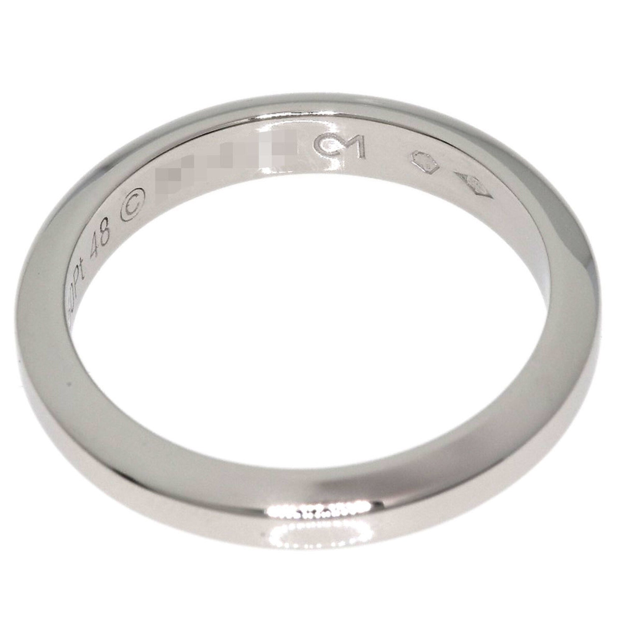 Cartier Platinum 950 Band Ring (Pre-Owned)