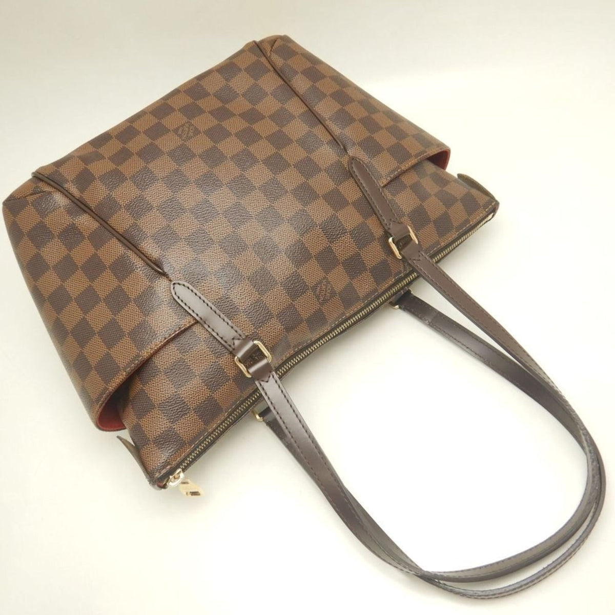 Louis Vuitton Ebene Damier Canvas Tote Bag (Pre-Owned)
