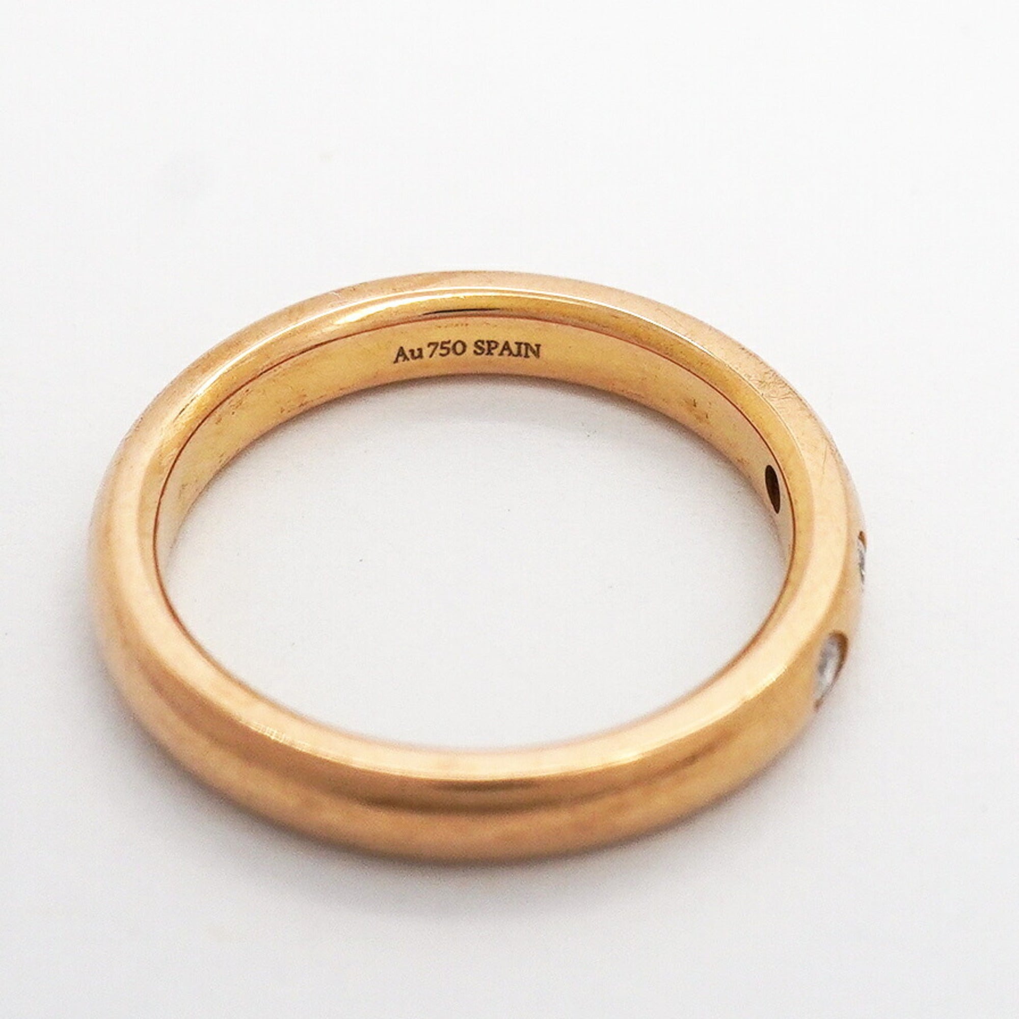 Tiffany Pink Gold (18K) Band Ring (Pre-Owned)