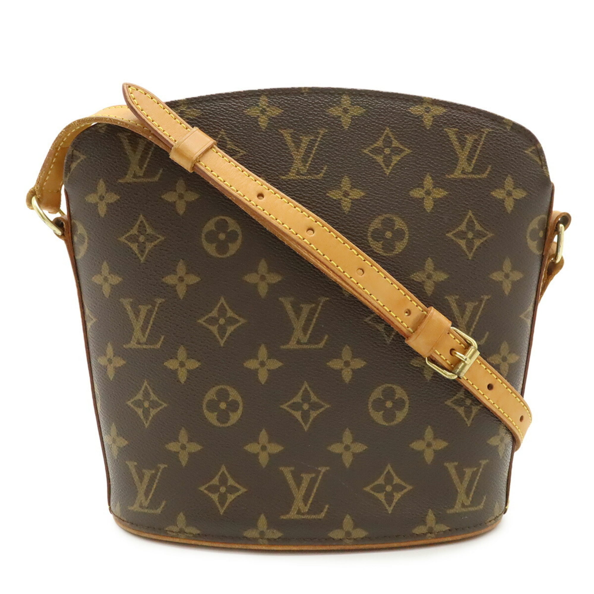 Louis Vuitton Brown Monogram Monogram Coated Canvas Pvc Shoulder Bag (Pre-Owned)