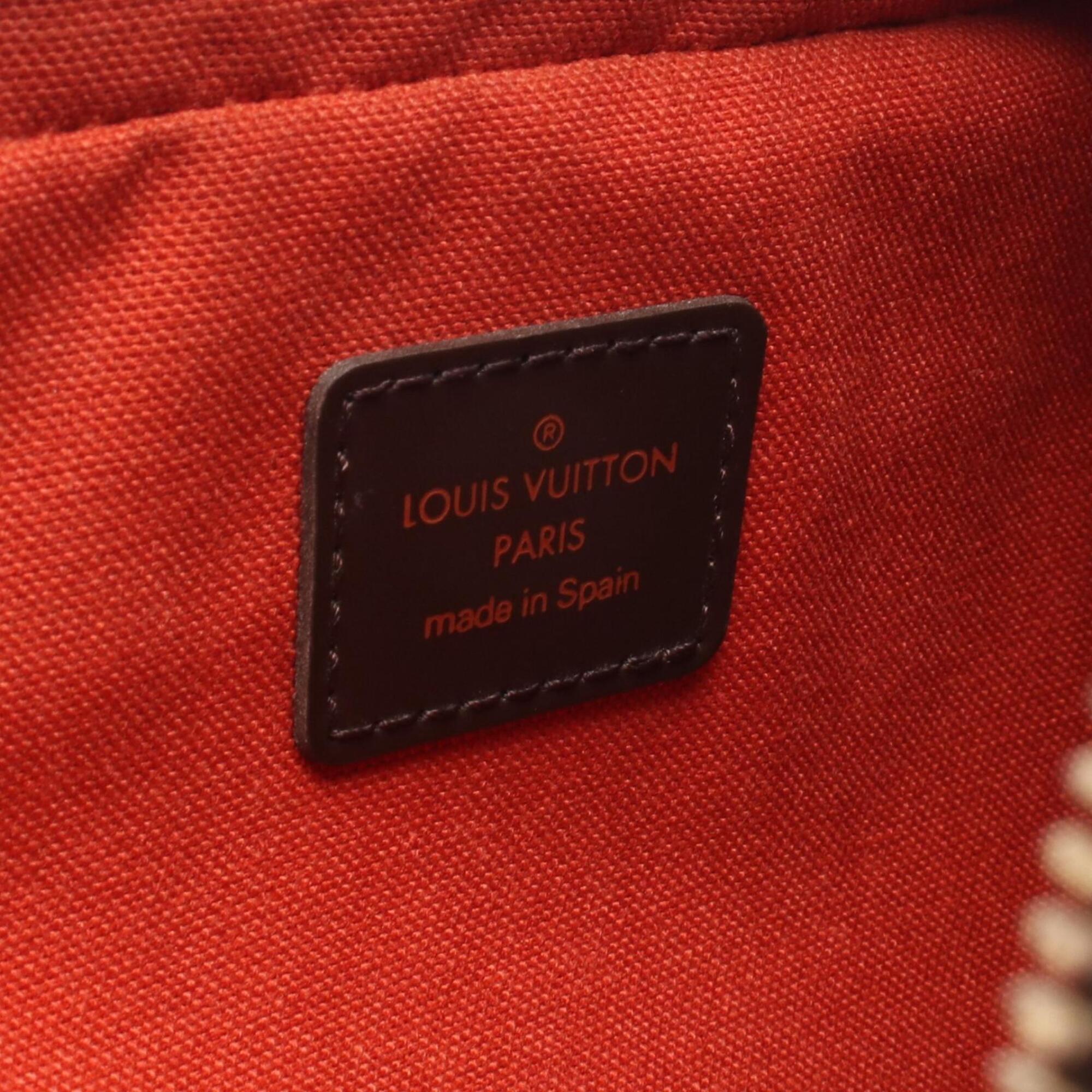 Louis Vuitton Brown Coated Canvas Fanny Pack Handbag (Pre-Owned)