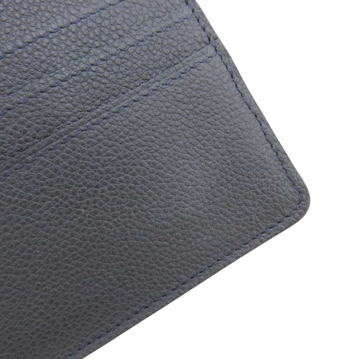 Louis Vuitton Infini Navy Monogram Empreinte Long Wallet (Tri-Fold) (Pre-Owned)