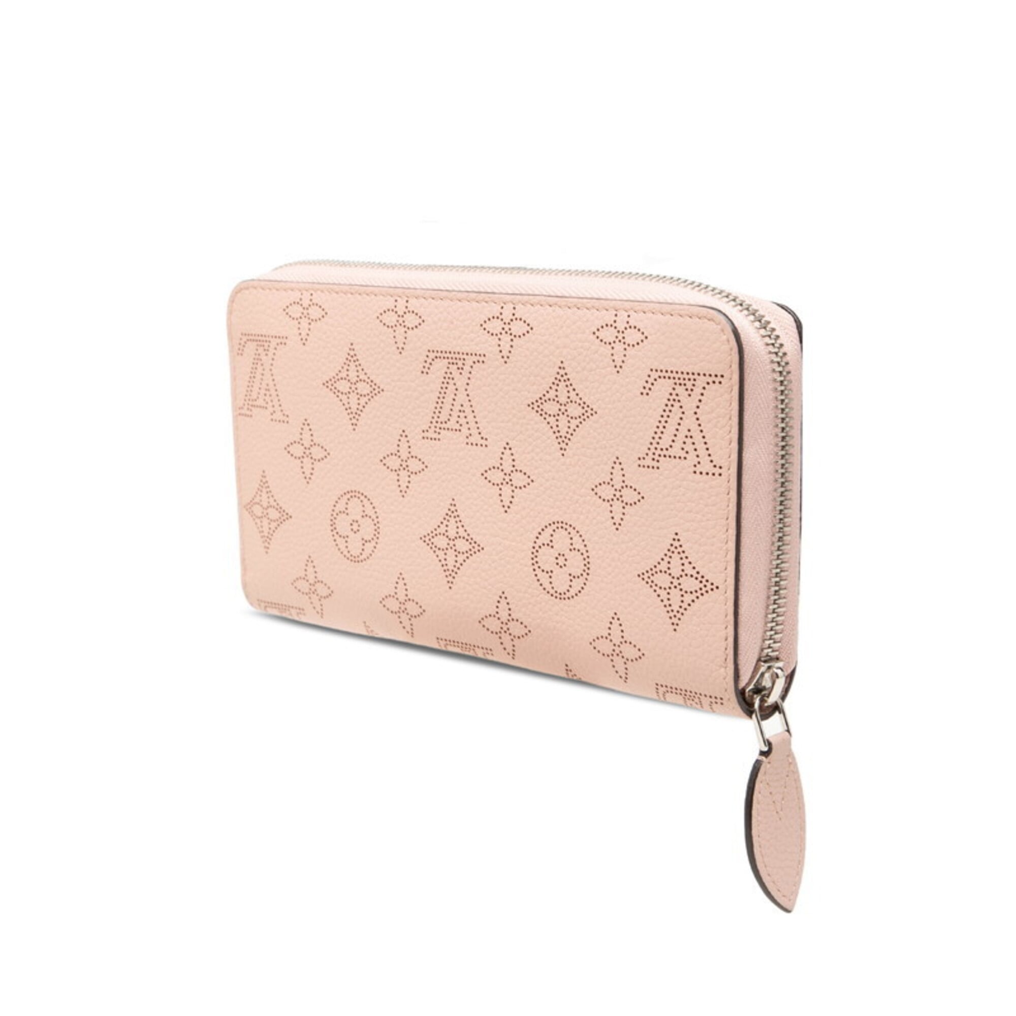 Louis Vuitton Pink Leather Long Wallet (Bi-Fold) (Pre-Owned)