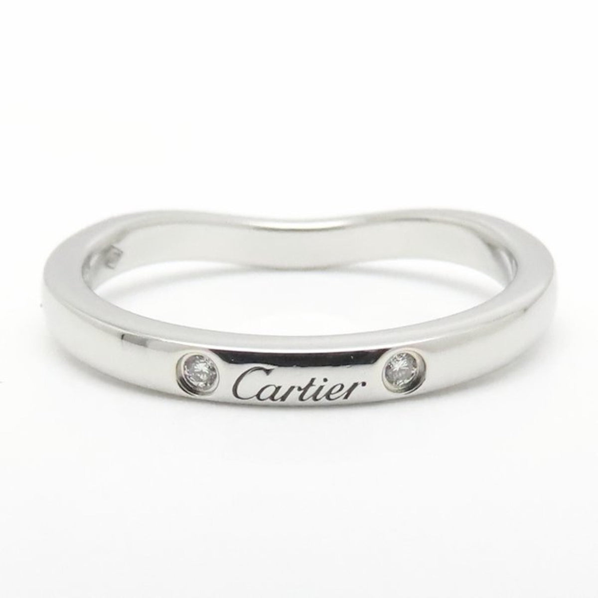 Cartier Platinum 950 Band Ring (Pre-Owned)