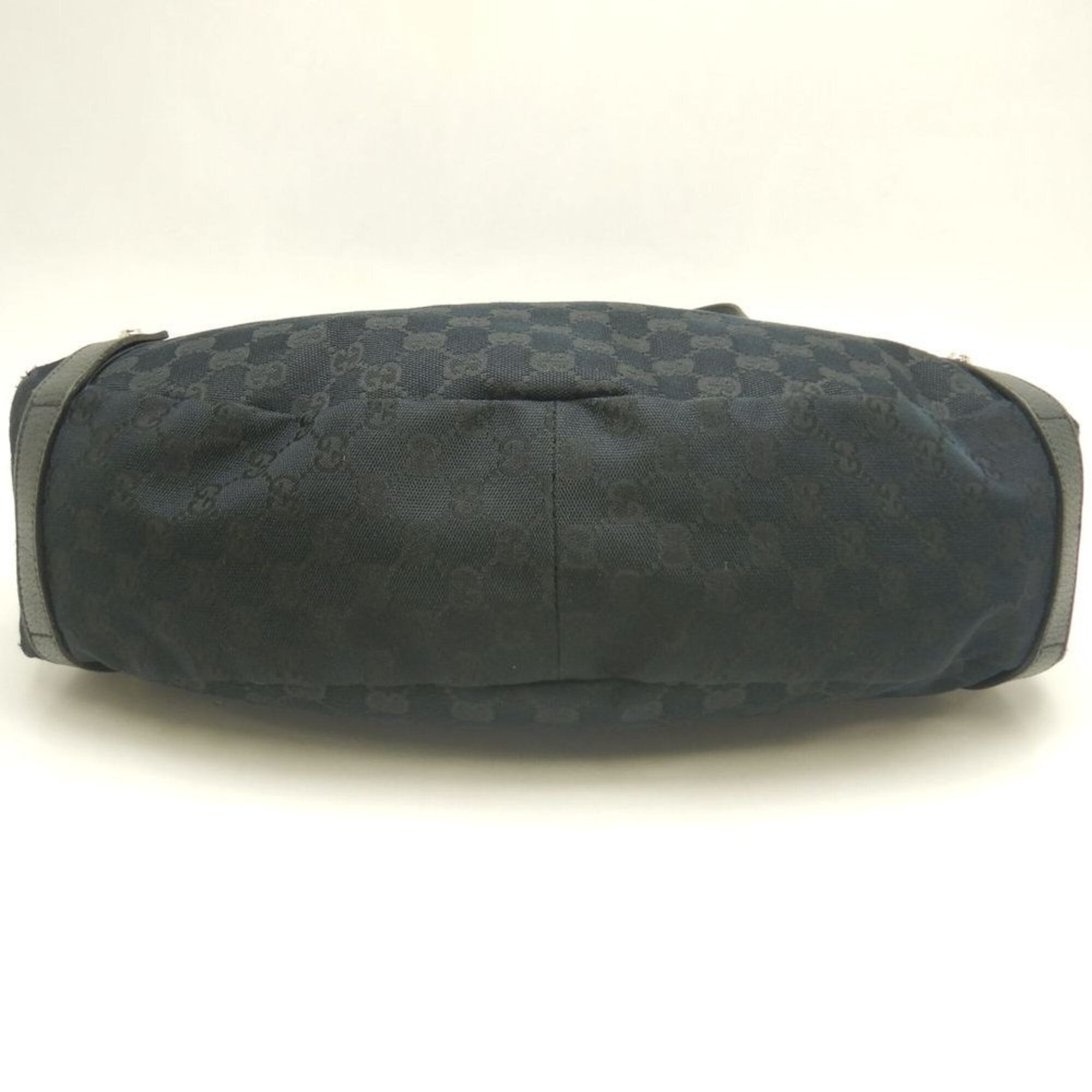 Gucci Black Gg Canvas Tote Bag (Pre-Owned)