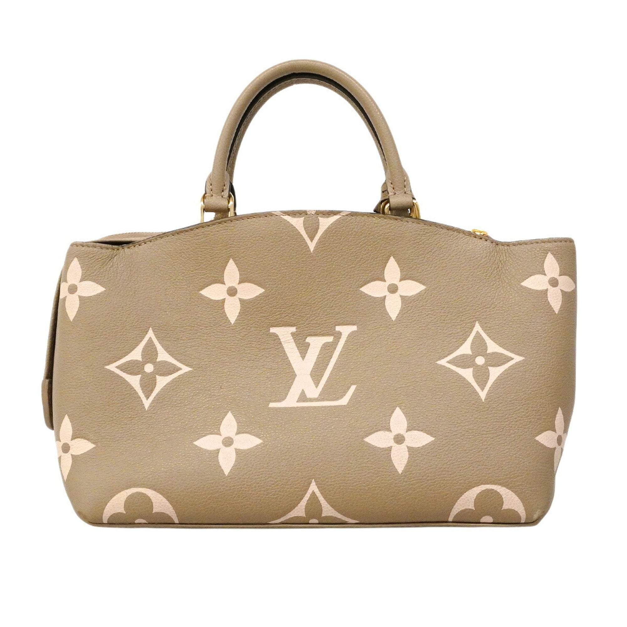 Louis Vuitton Cream Tourterelle Handbag (Pre-Owned)