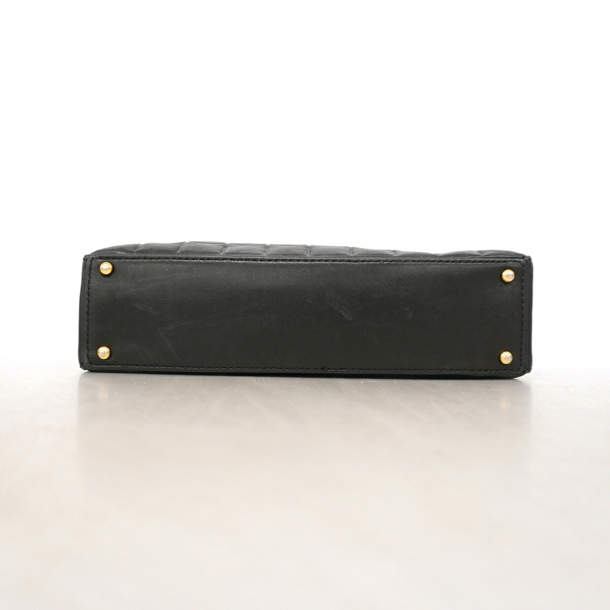 Chanel Black Leather Tote Bag (Pre-Owned)
