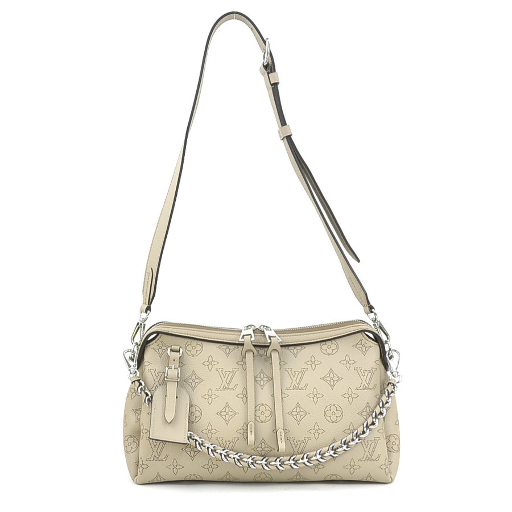 Louis Vuitton Galle Mahina Leather Shoulder Bag (Pre-Owned)