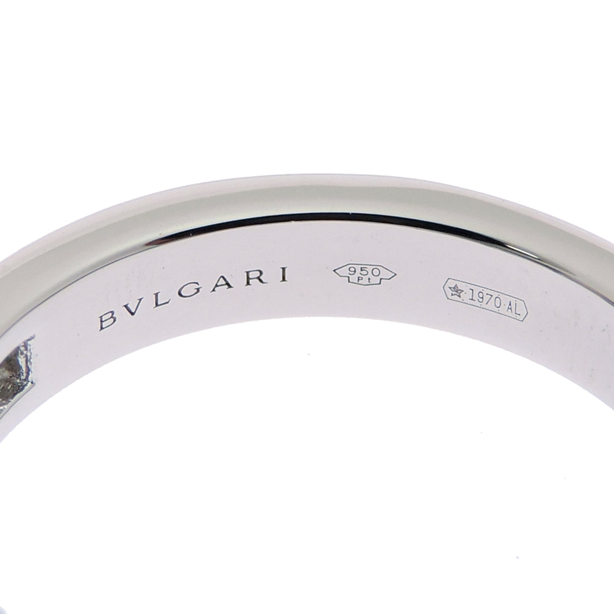 Bvlgari Platinum 950 Band Ring (Pre-Owned)
