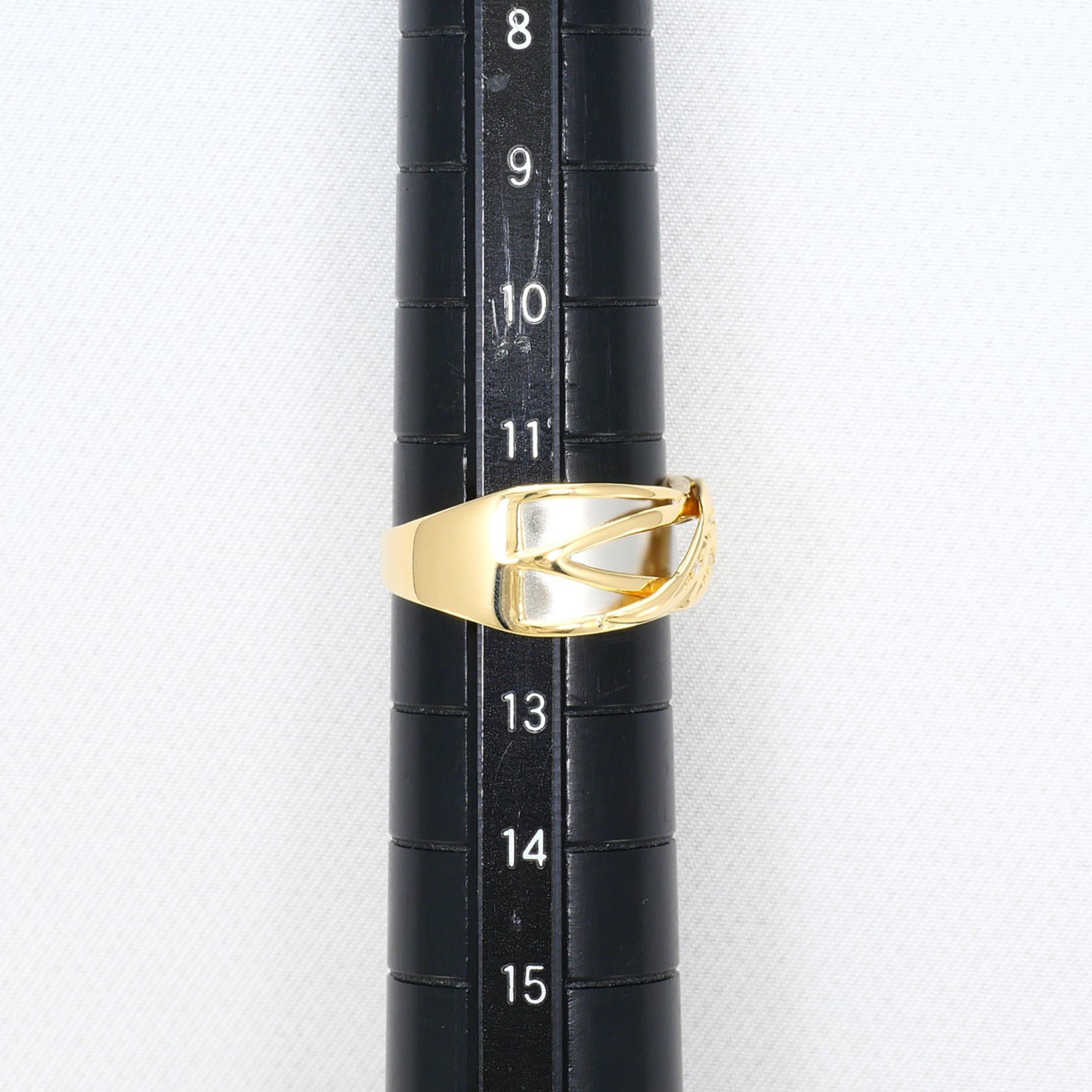 Unbranded Platinum Yellow Gold Yellow Gold (18K) Platinum 900 Band Ring (Pre-Owned)