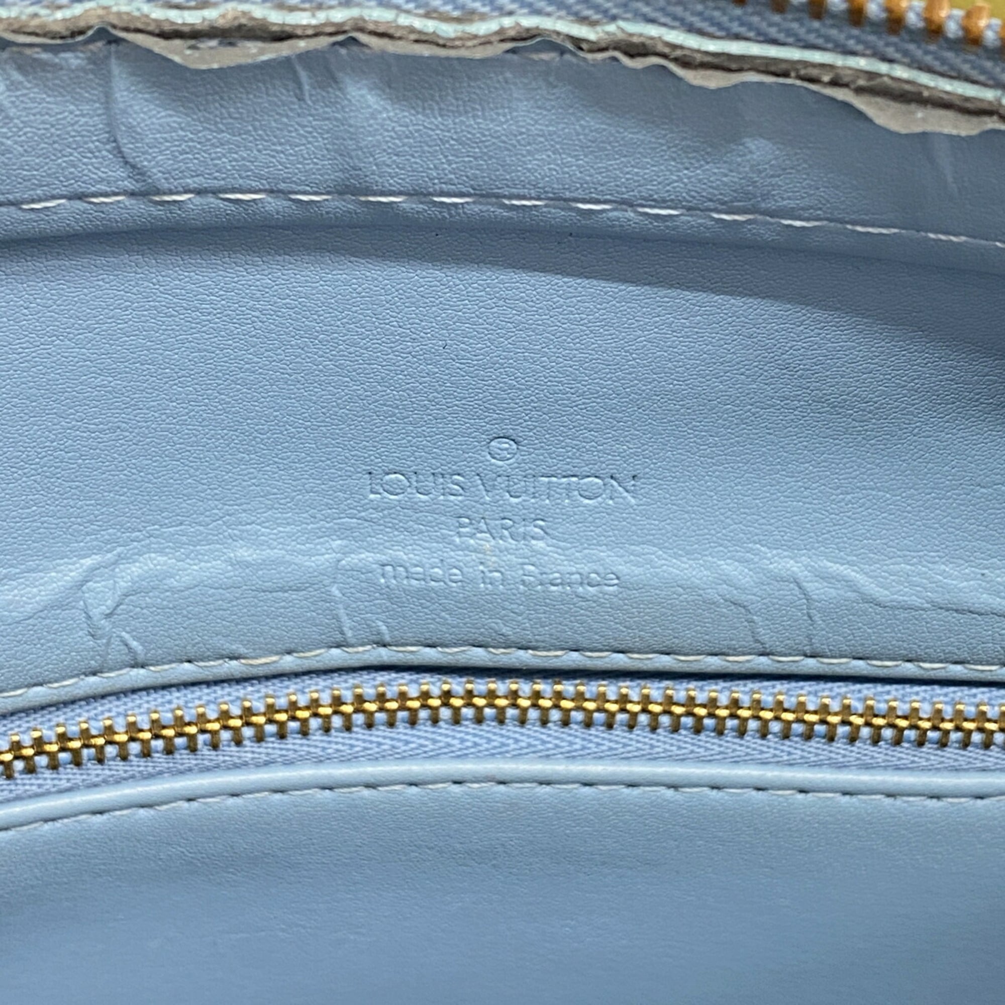 Louis Vuitton Baby Blue Tote Bag (Pre-Owned)