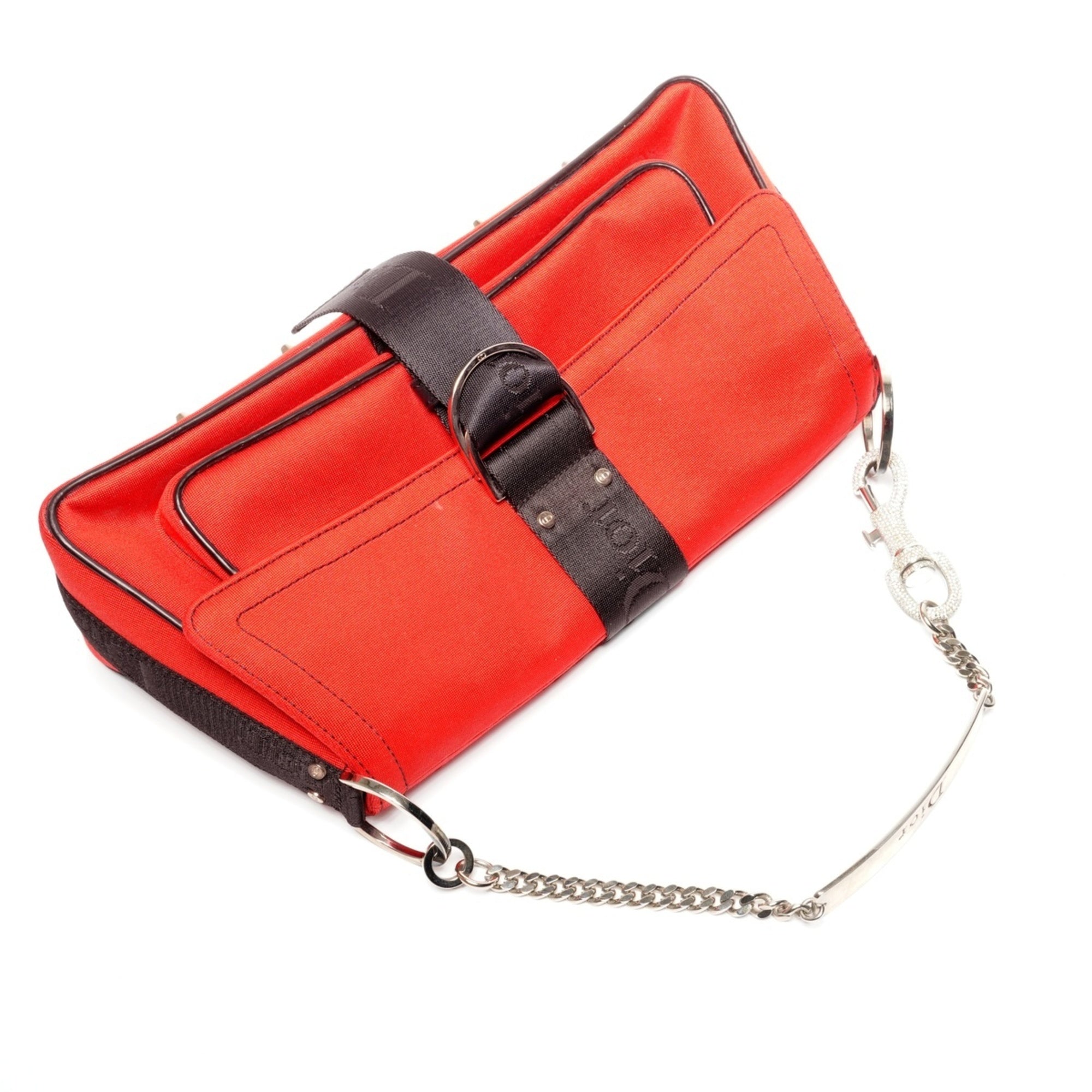 Christian Dior Red Color Shoulder Bag (Pre-Owned)
