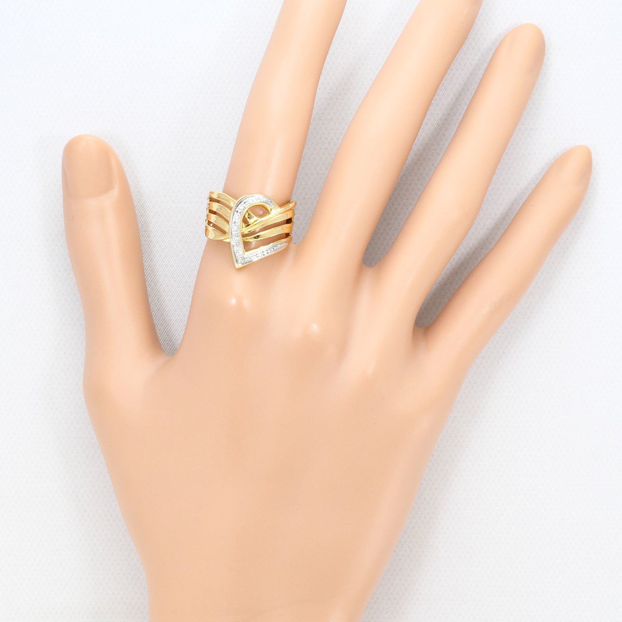 Unbranded Platinum Yellow Gold Yellow Gold (18K) Platinum 900 Band Ring (Pre-Owned)